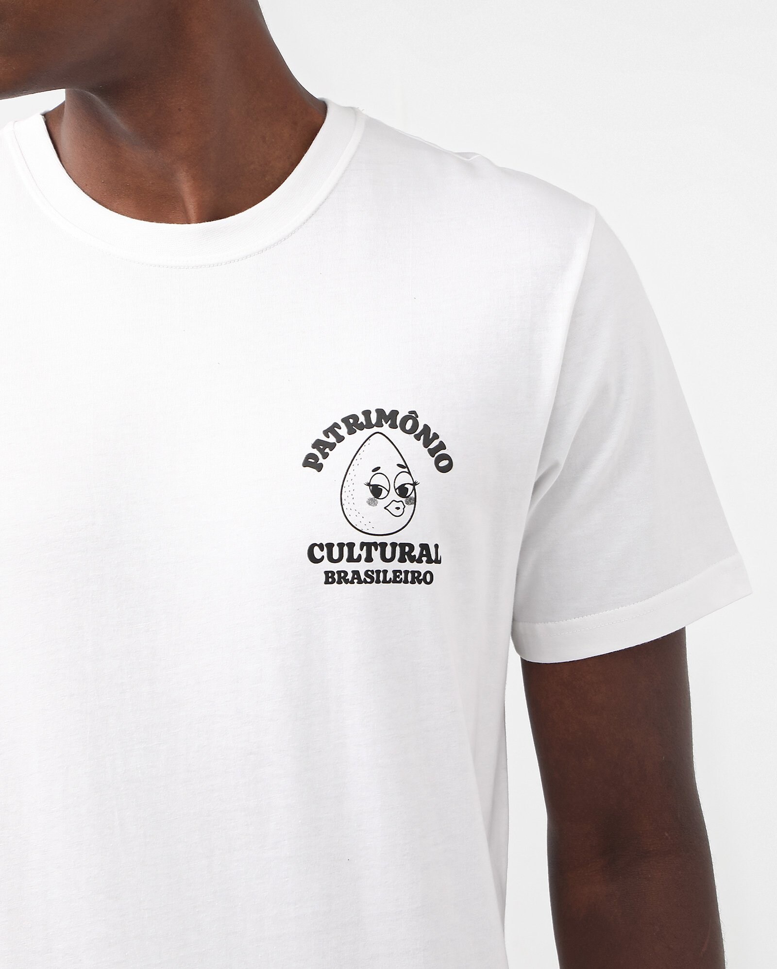 Camiseta masculina regular coxinha branca | FANLAB — foto 6