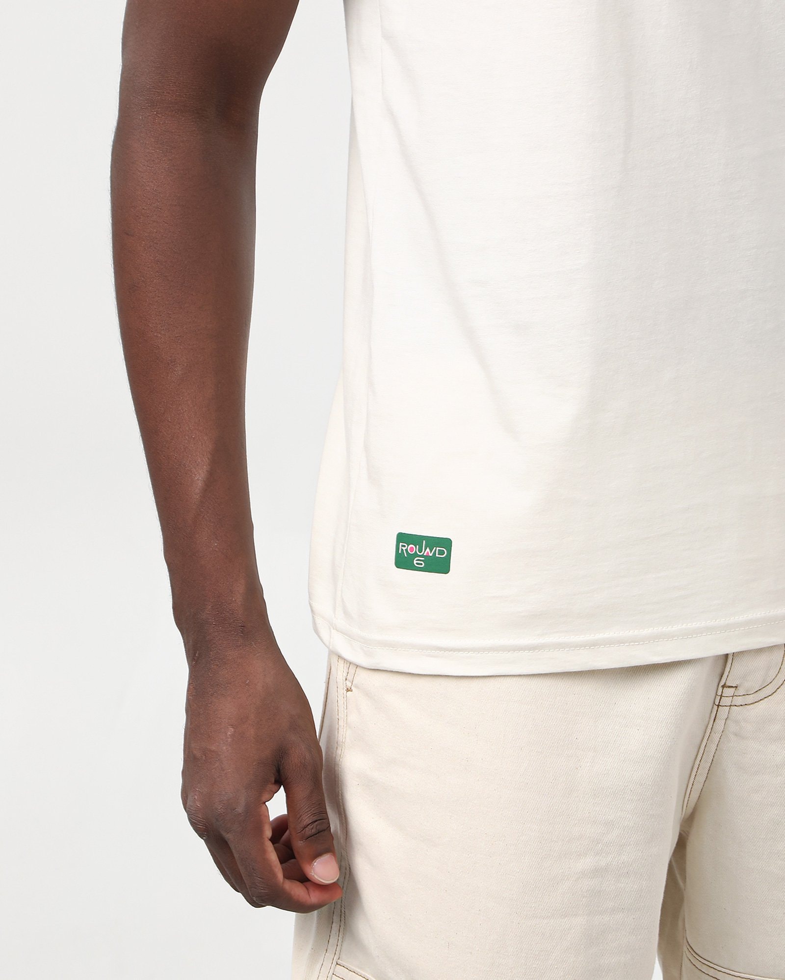 Camiseta masculina Netflix Round 6 bege | FANLAB — foto 6