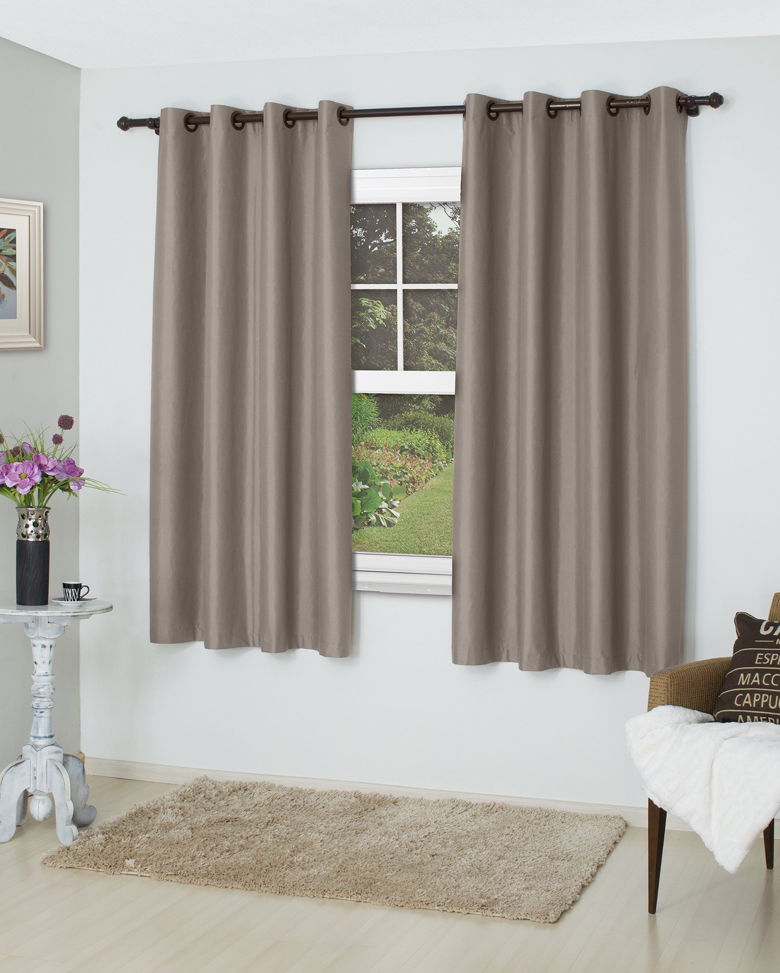 Cortina blackout New Basic 1,70x2,40m - Bege Escuro | Casa Riachuelo