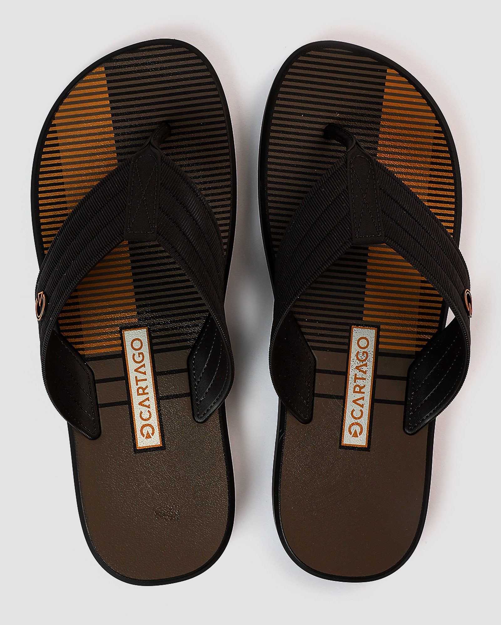 Chinelo masculino Cartago Montreal marrom | Grendene
