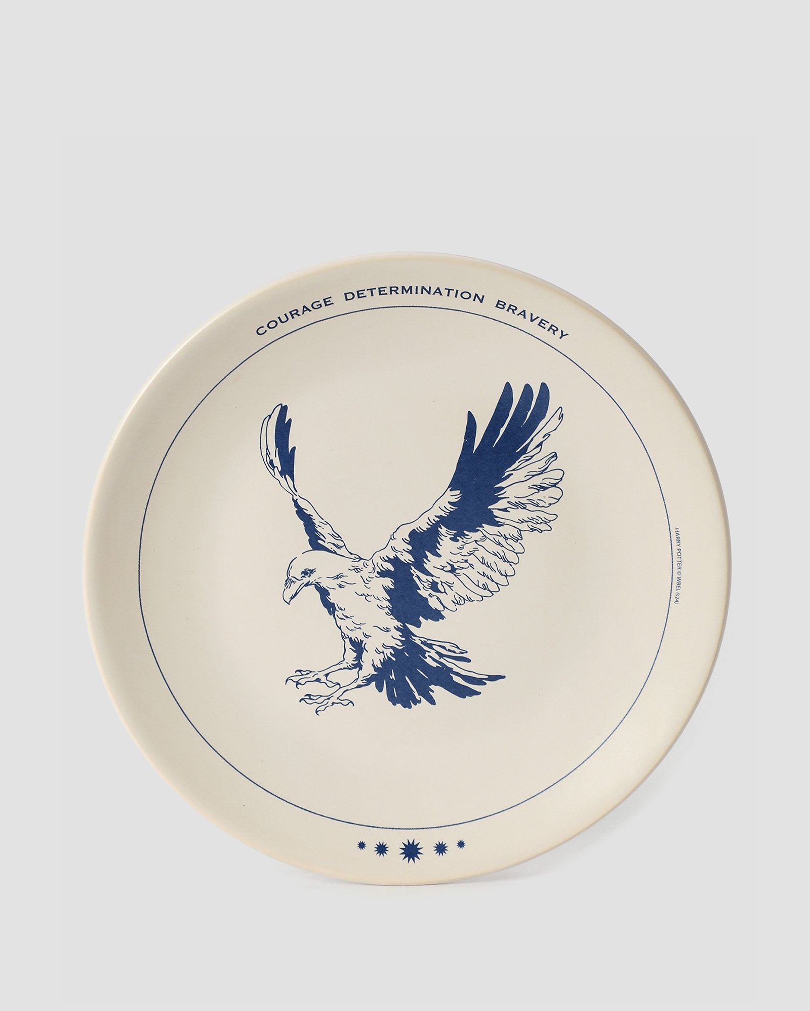 Prato de sobremesa cerâmica Corvinal Harry Potter 20cm bege | Casa Riachuelo