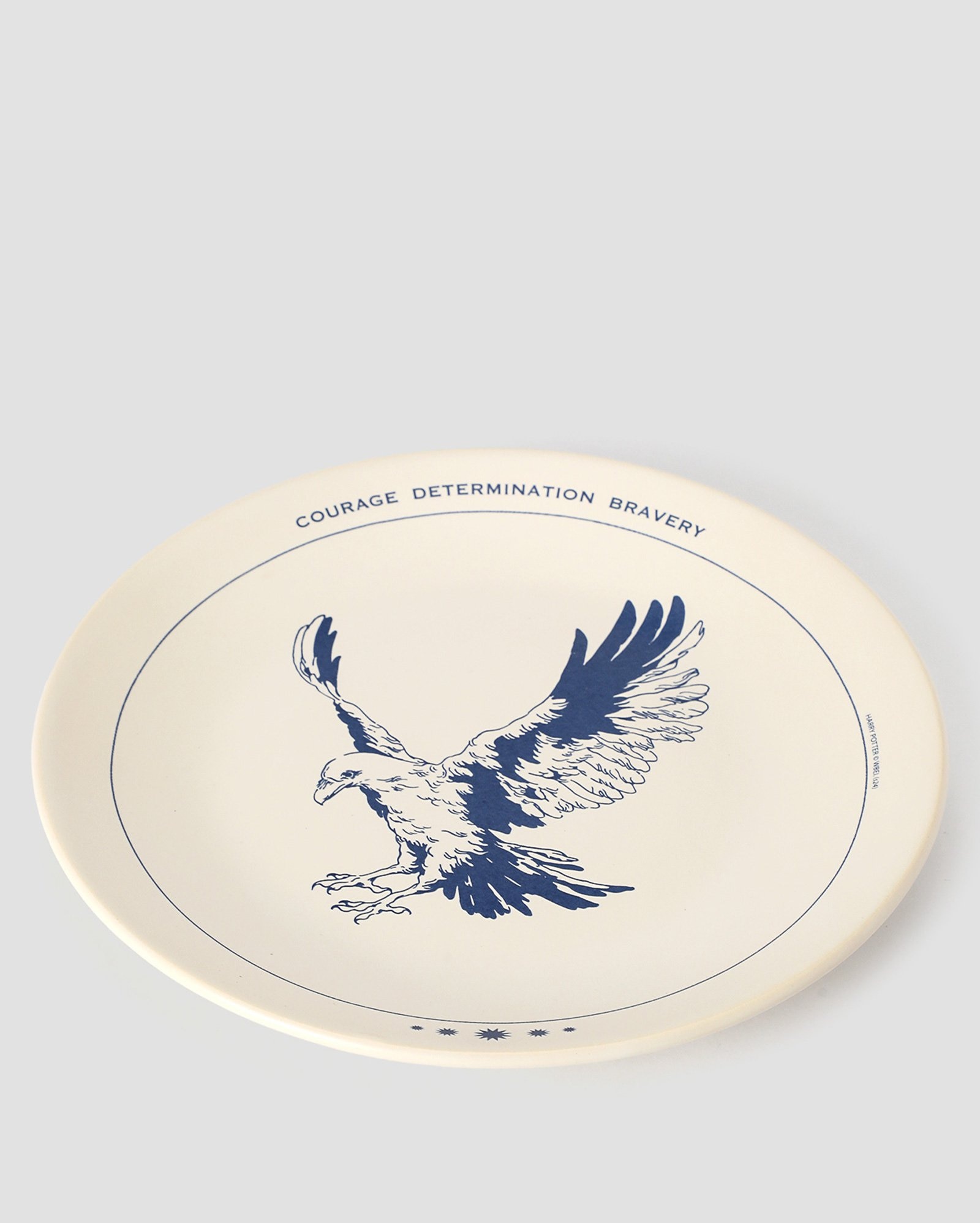 Prato de sobremesa cerâmica Corvinal Harry Potter 20cm bege | Casa Riachuelo