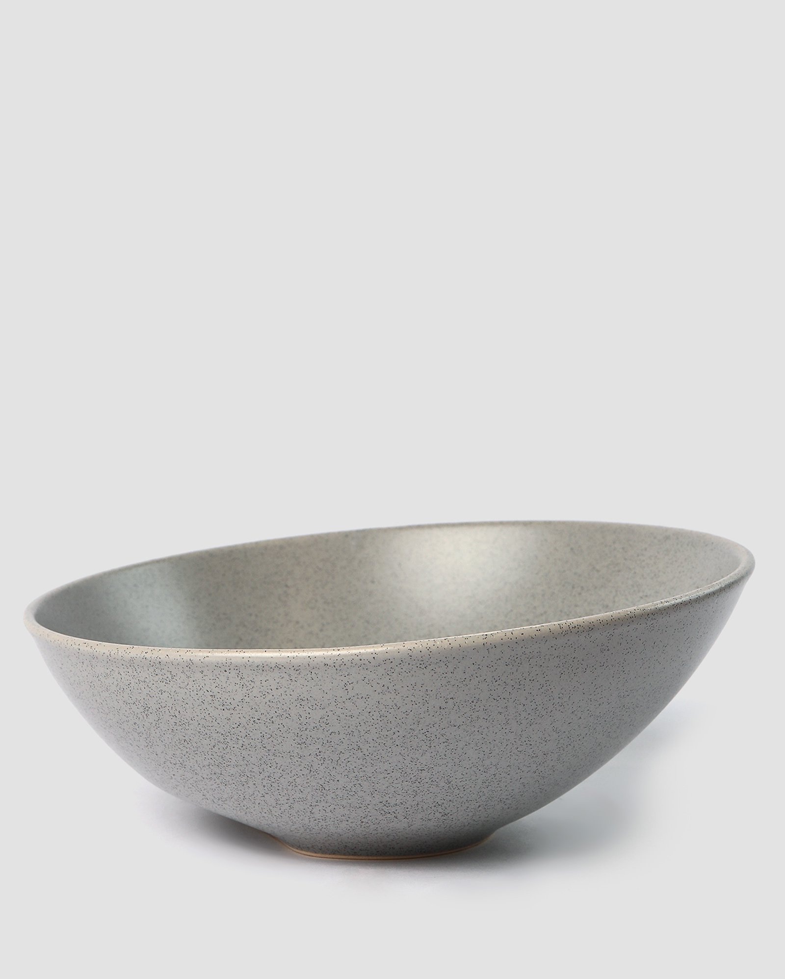 Saladeira cerâmica Shape 23cm cinza | Casa Riachuelo