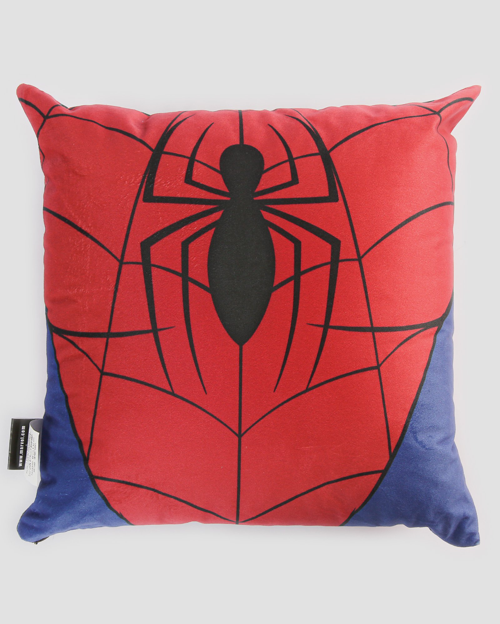 Almofada veludo Miles Homem-Aranha 40x40cm vermelha | Casa Riachuelo