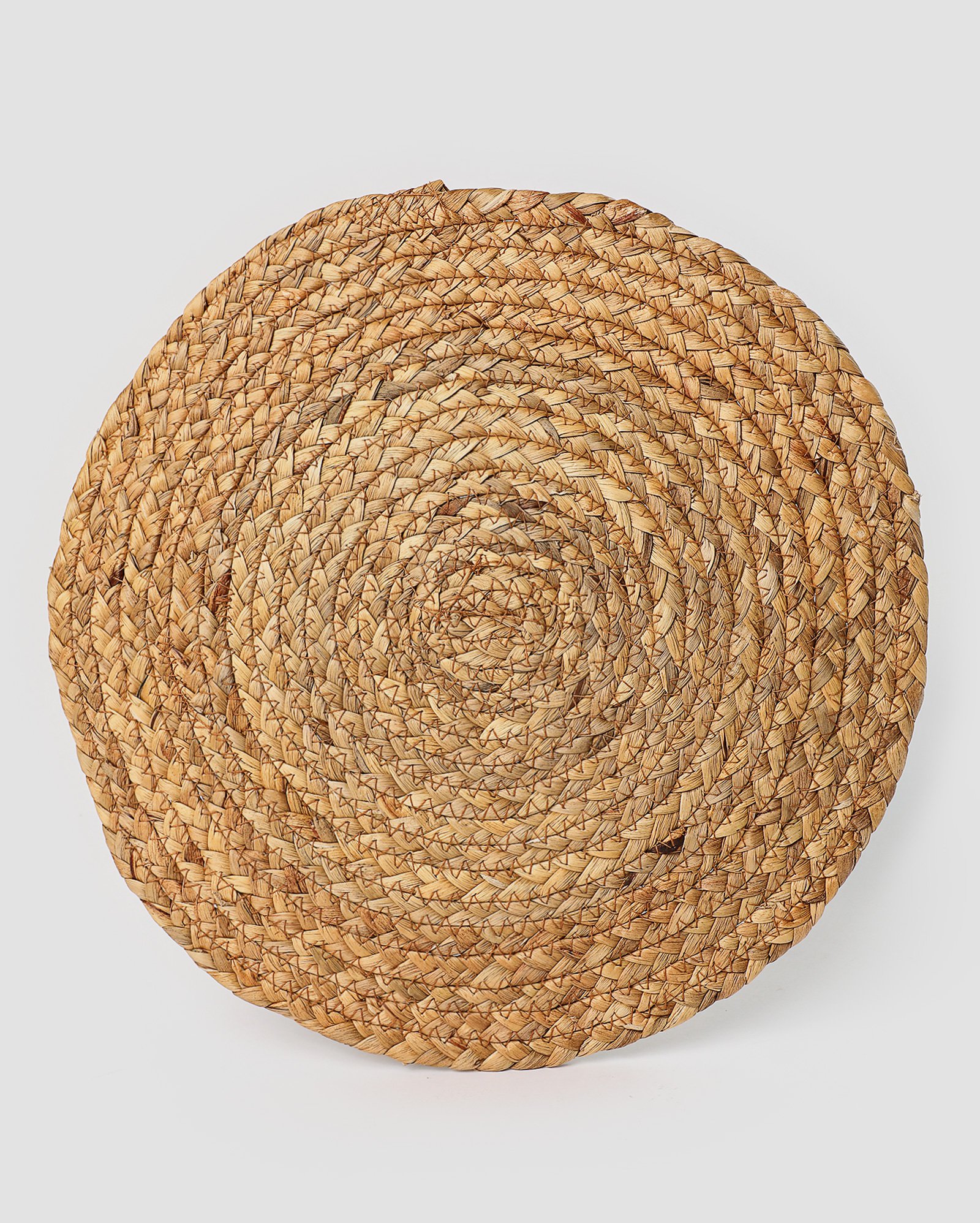 Lugar americano fibra natural redondo Classic 35cm bege | Casa Riachuelo