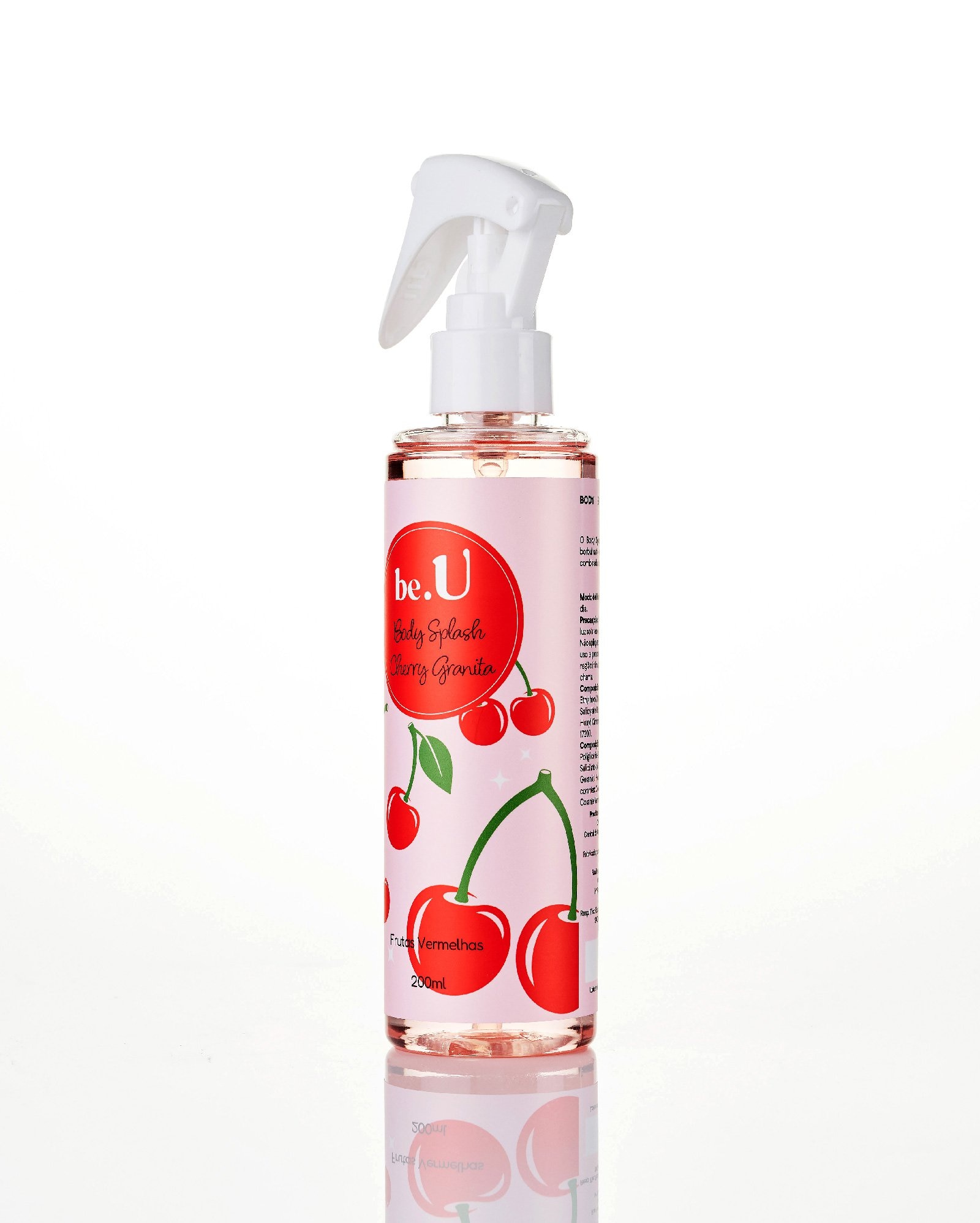 Body splash frutas vermelhas 200ml Granita | be.U by Riachuelo