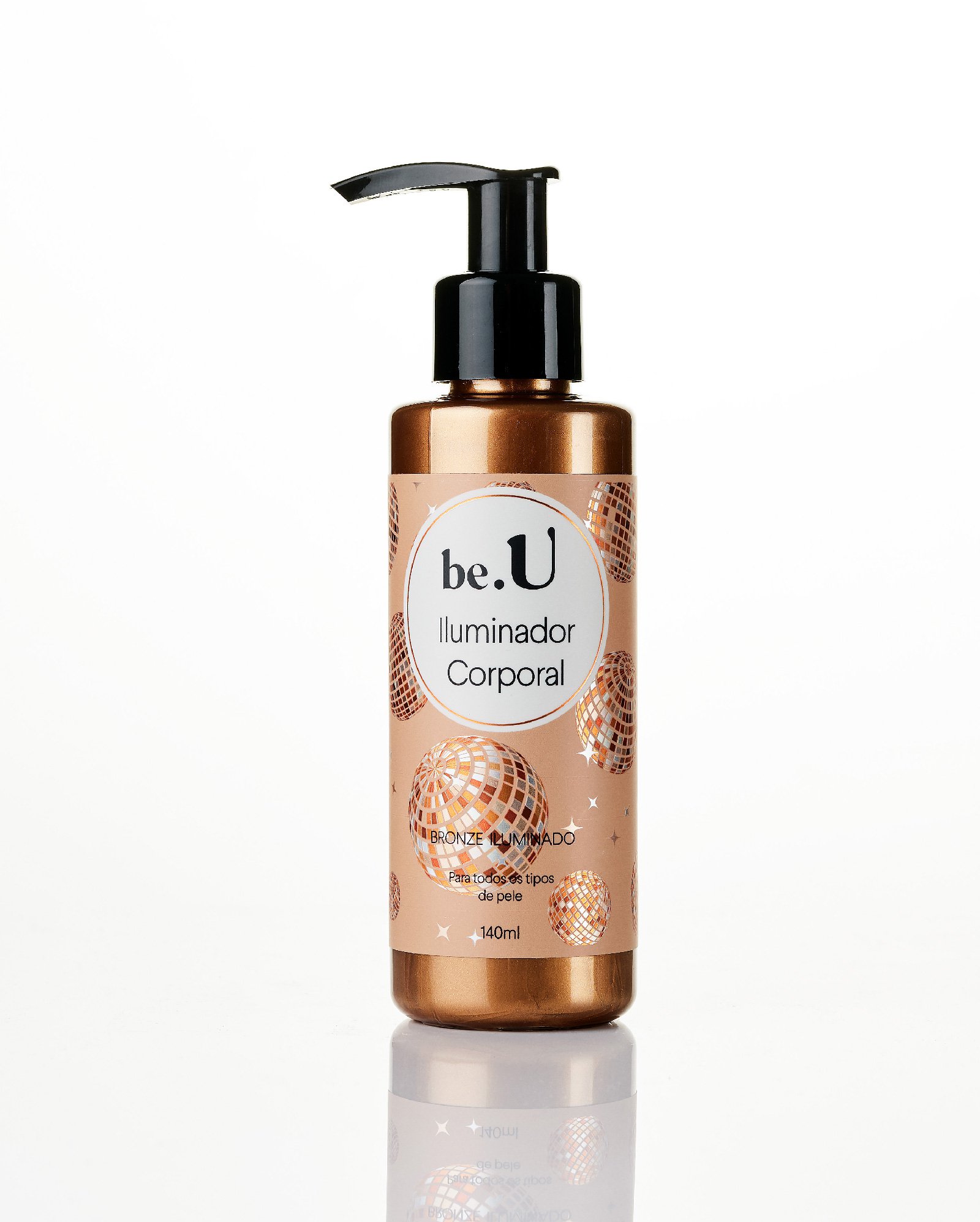 Gel iluminador corporal 140ml bronze iluminado | be.U by Riachuelo