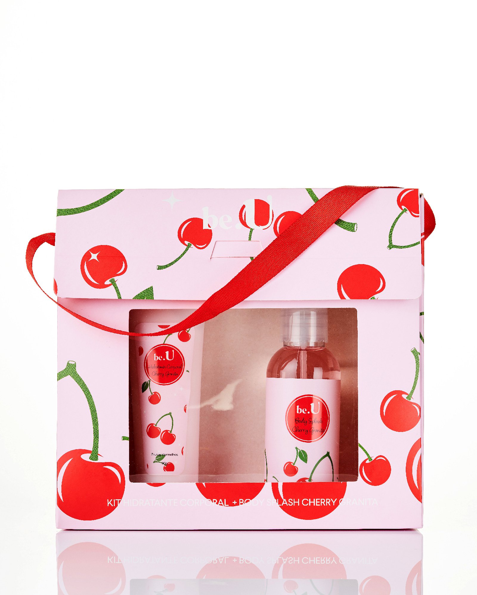 Kit hidratante corporal 90g + body splash 120ml Cherry Granita