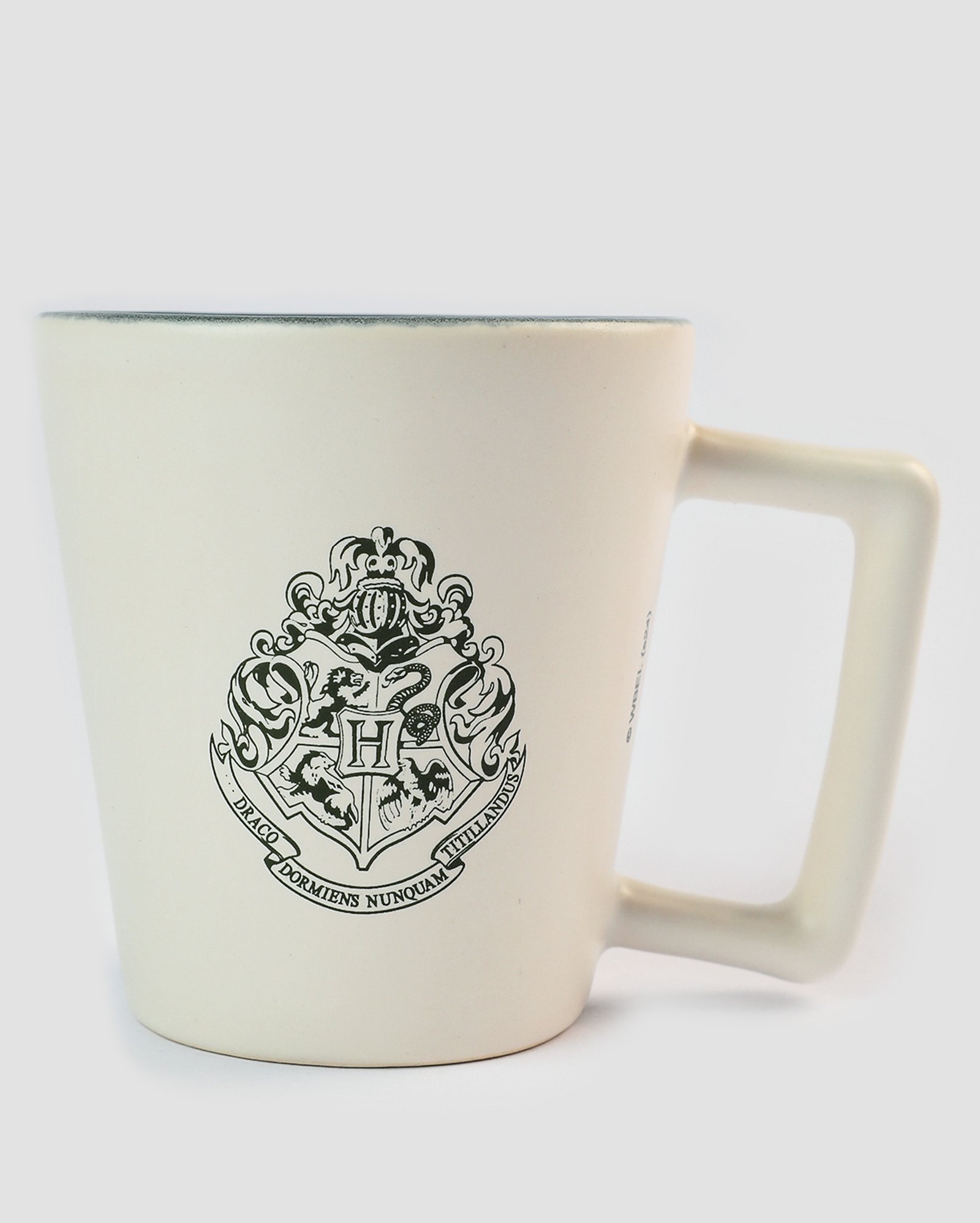 Caneca de cerâmica slytherin off-white | FANLAB