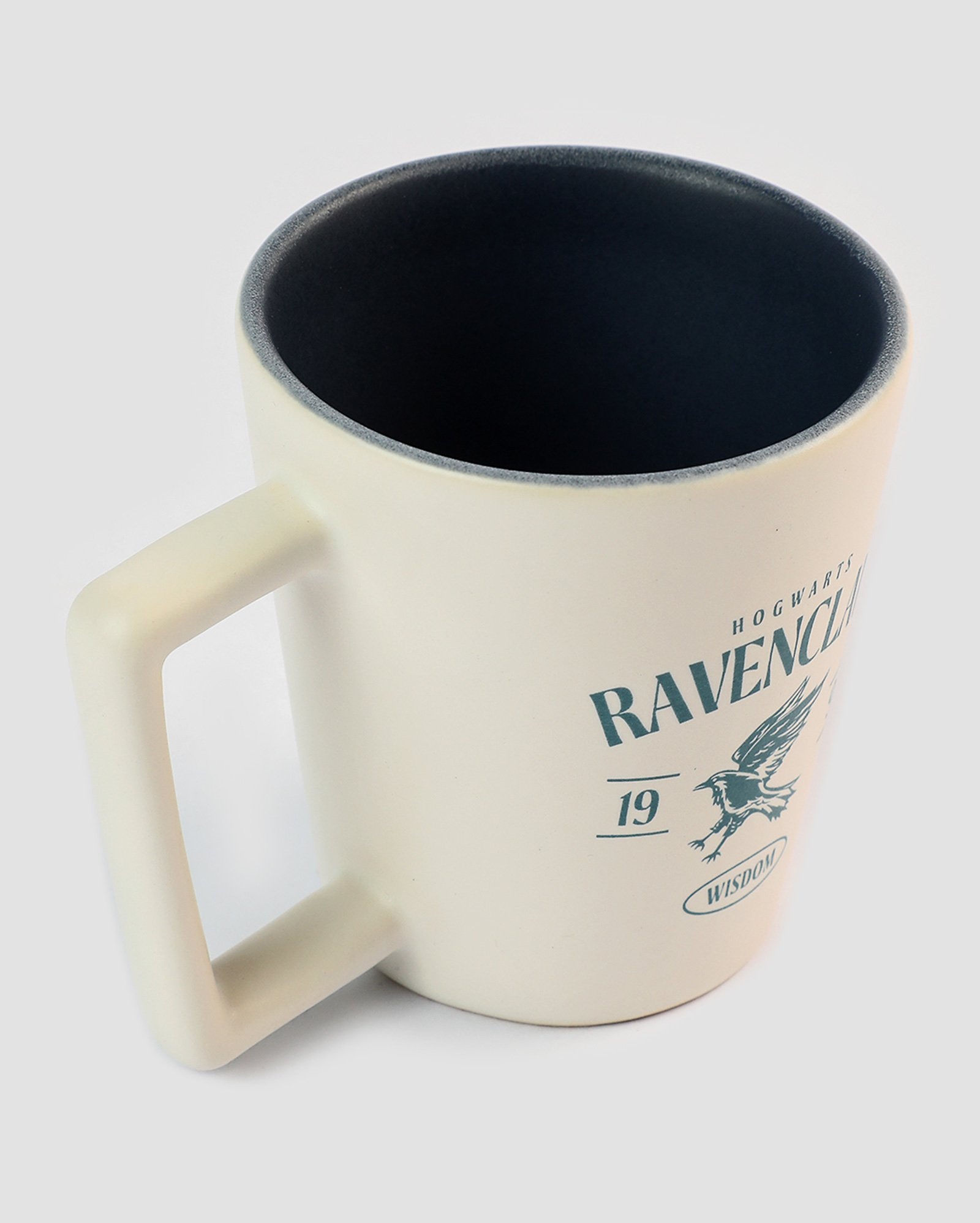 Caneca de cerâmica ravenclaw off-white | FANLAB