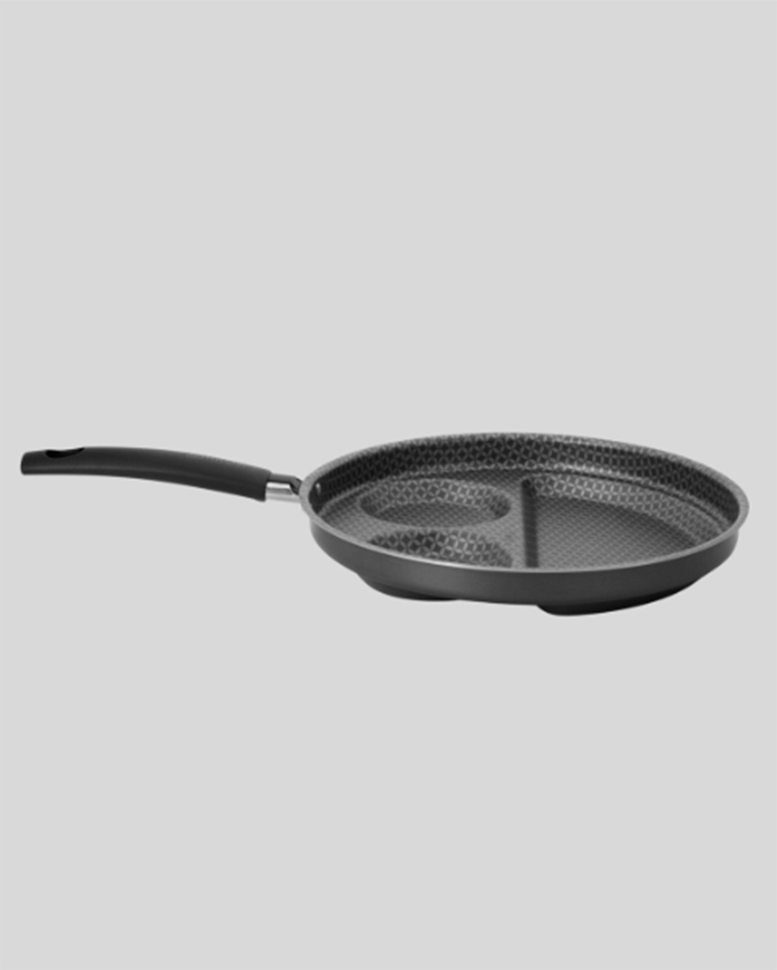 Frigideira breakfast antiaderente preta | Multiflon