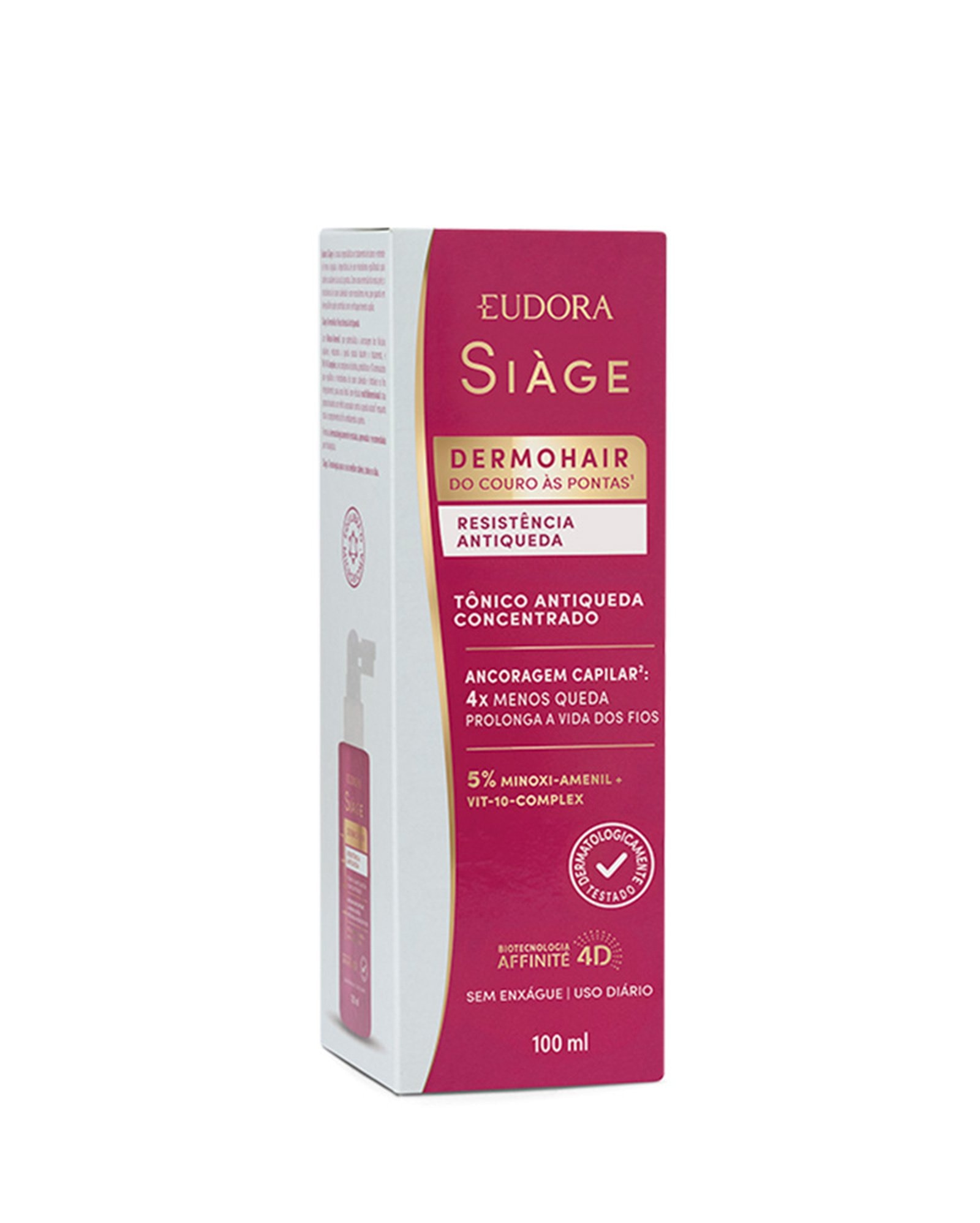 Tônico capilar antiqueda Siàge dermohair 100ml | Eudora