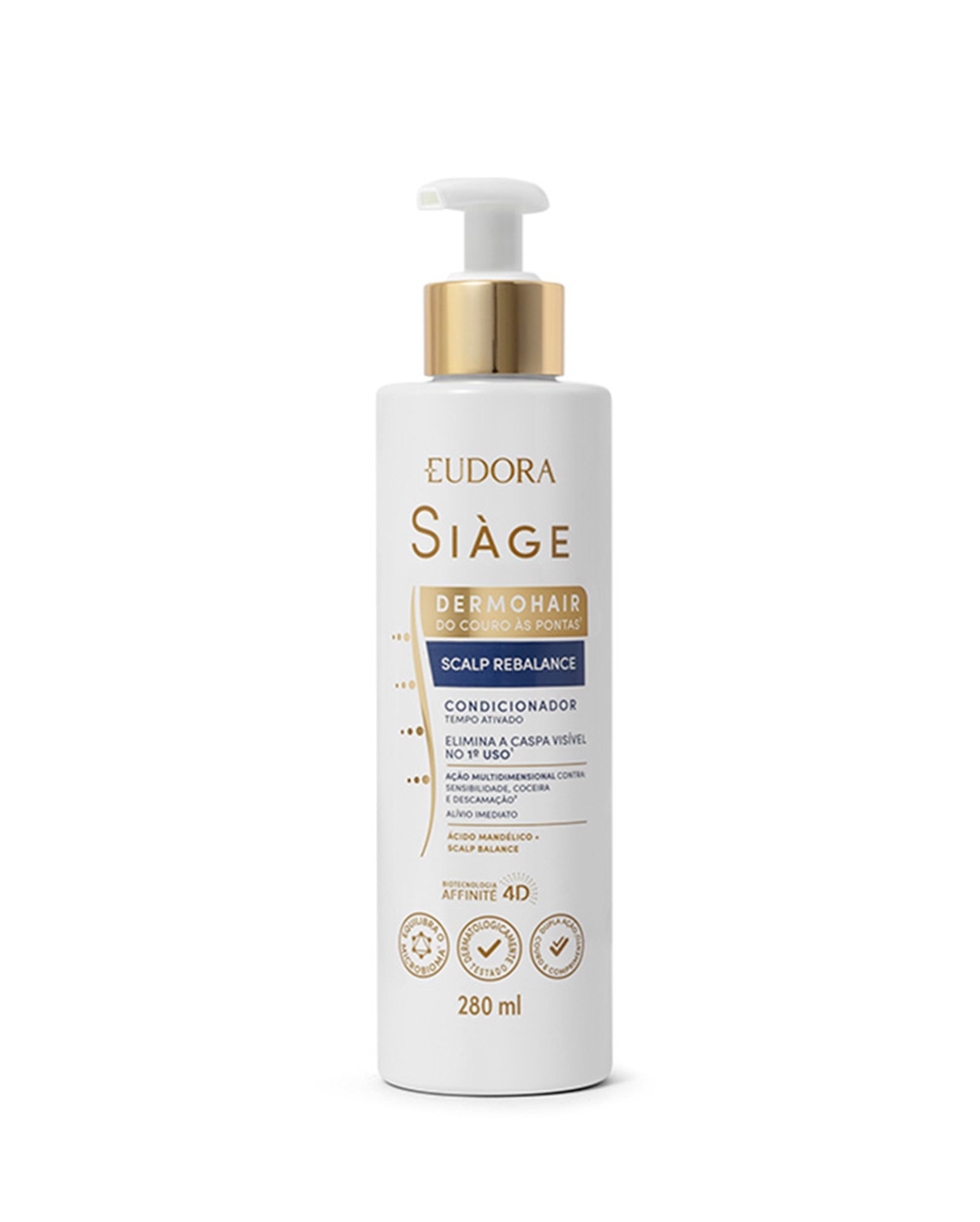 Condicionador anticaspa Siàge dermo hair scalp rebalance 280ml | Eudora