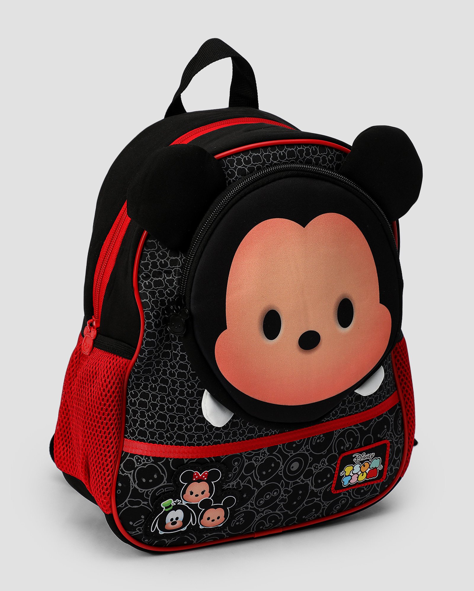 Mochila de costas infantil Disney tsum tsum Mickey preta | Semax