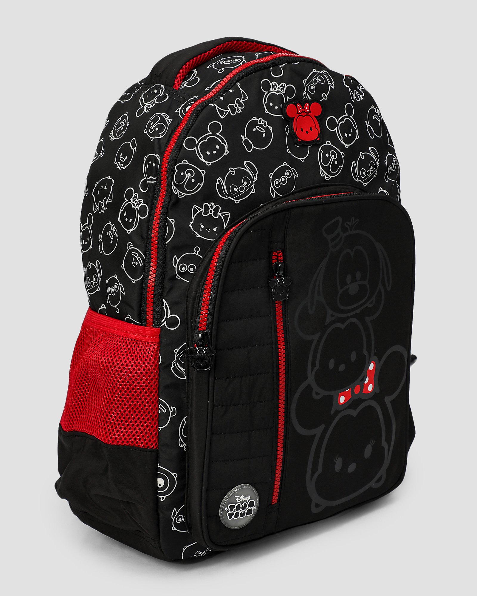Mochila de costas infantil Disney tsum tsum - Preto | Semax