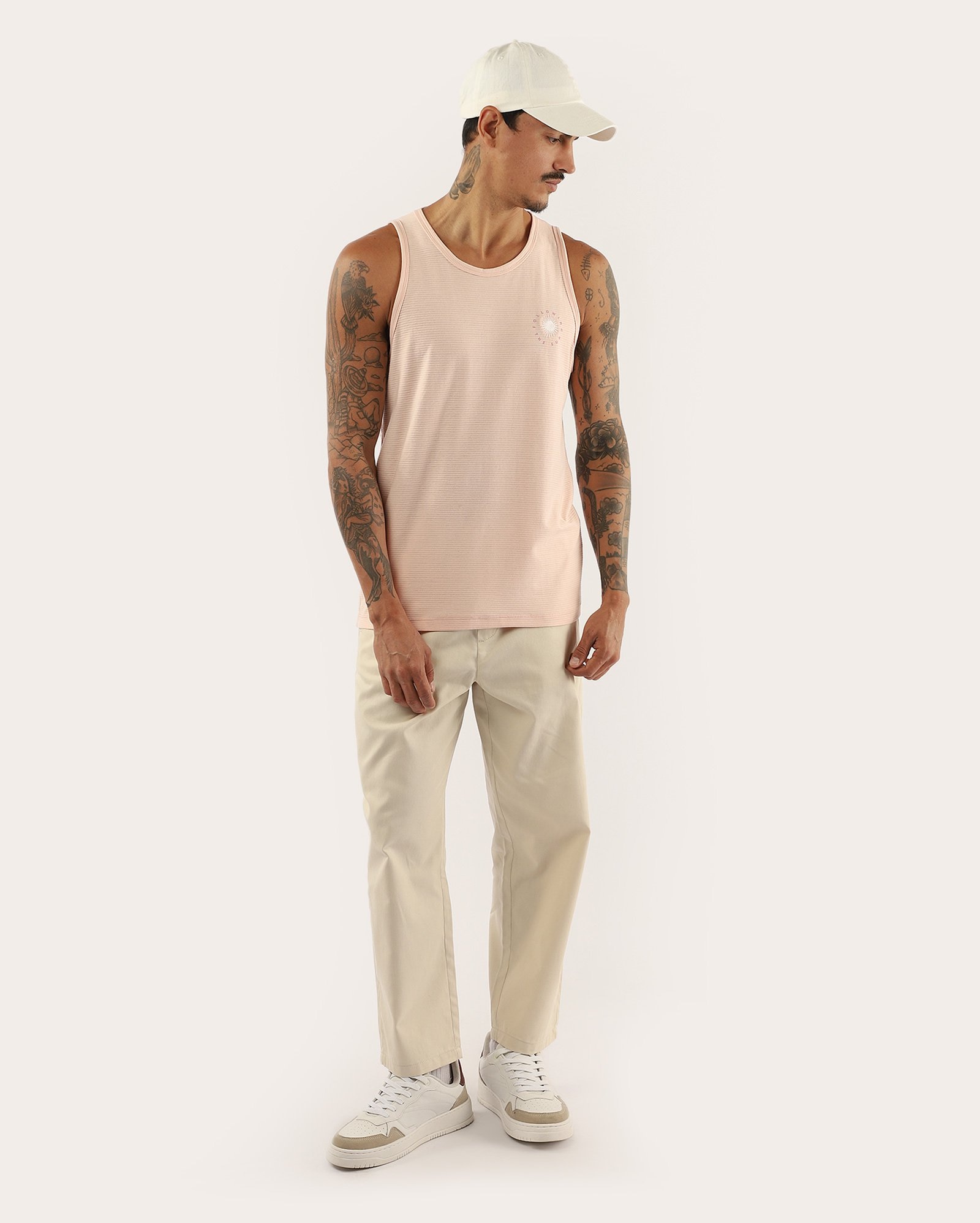 Regata masculina regular follow the sun rosa