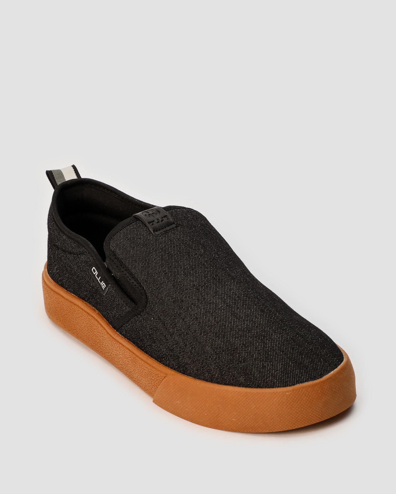 Tênis slip on masculino Indy 600 preto | Ollie