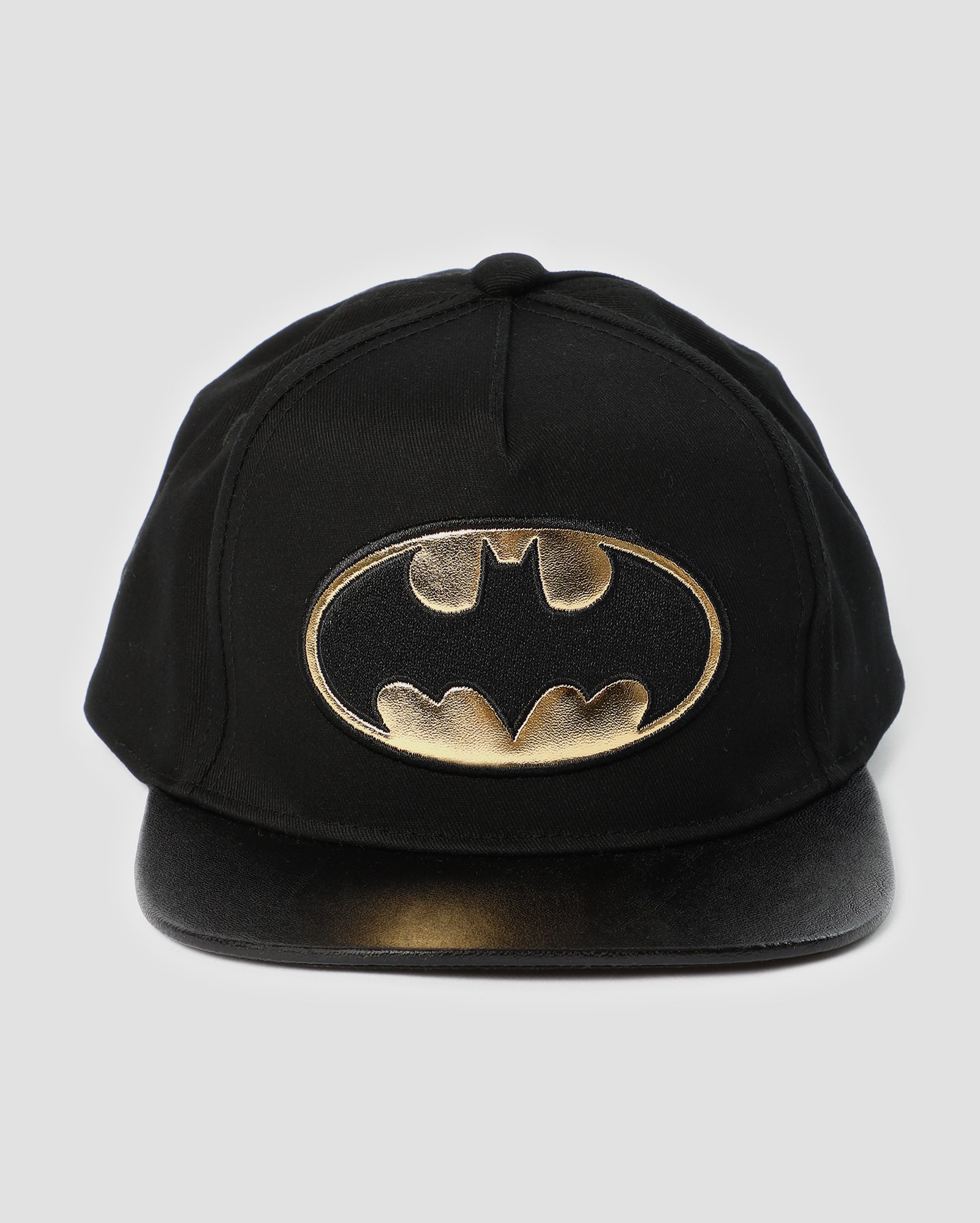 Boné infantil aba reta Batman preto | DC Comics