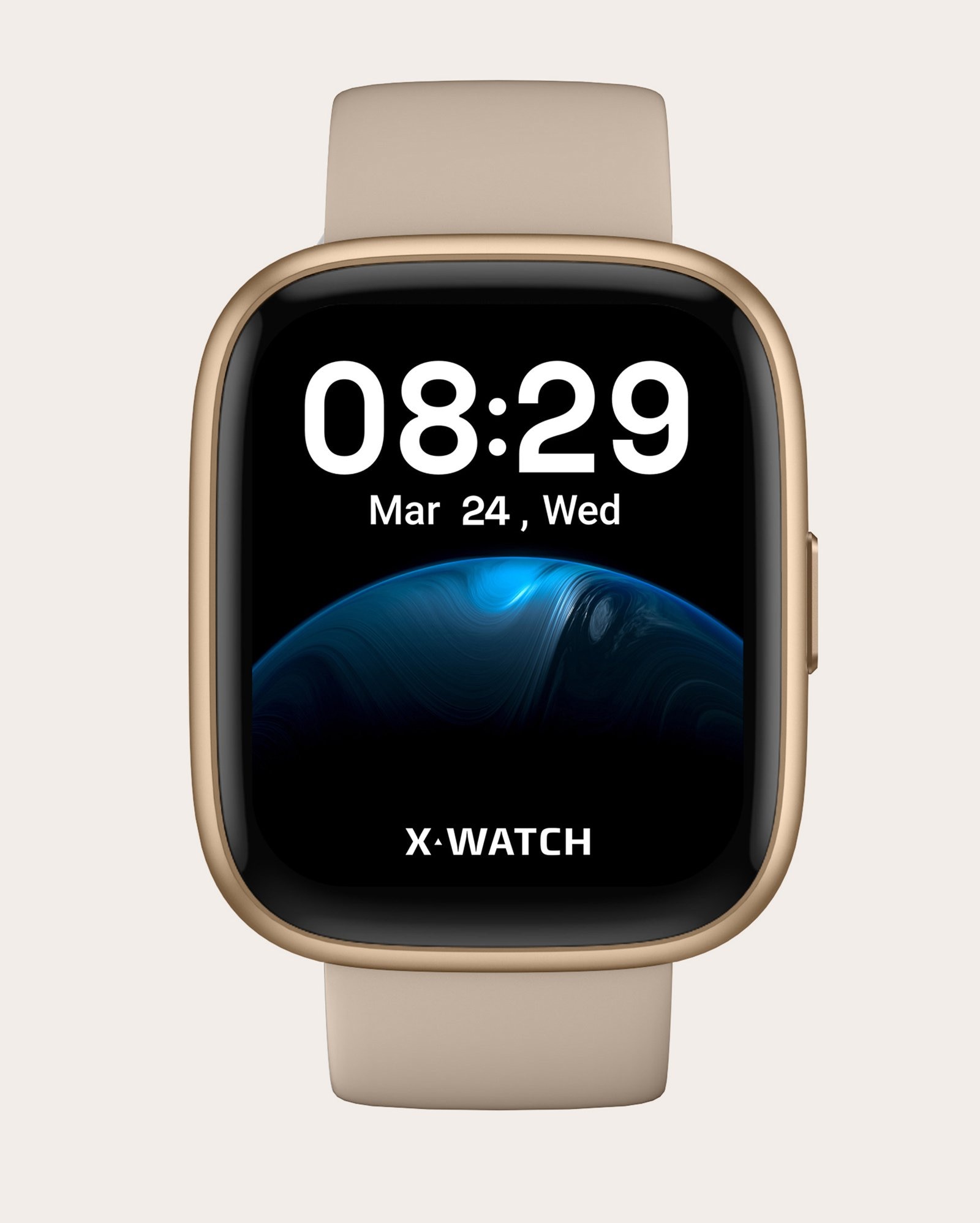Relógio smartwatch masculino XSWUQPI003APXTX bege | XWATCH