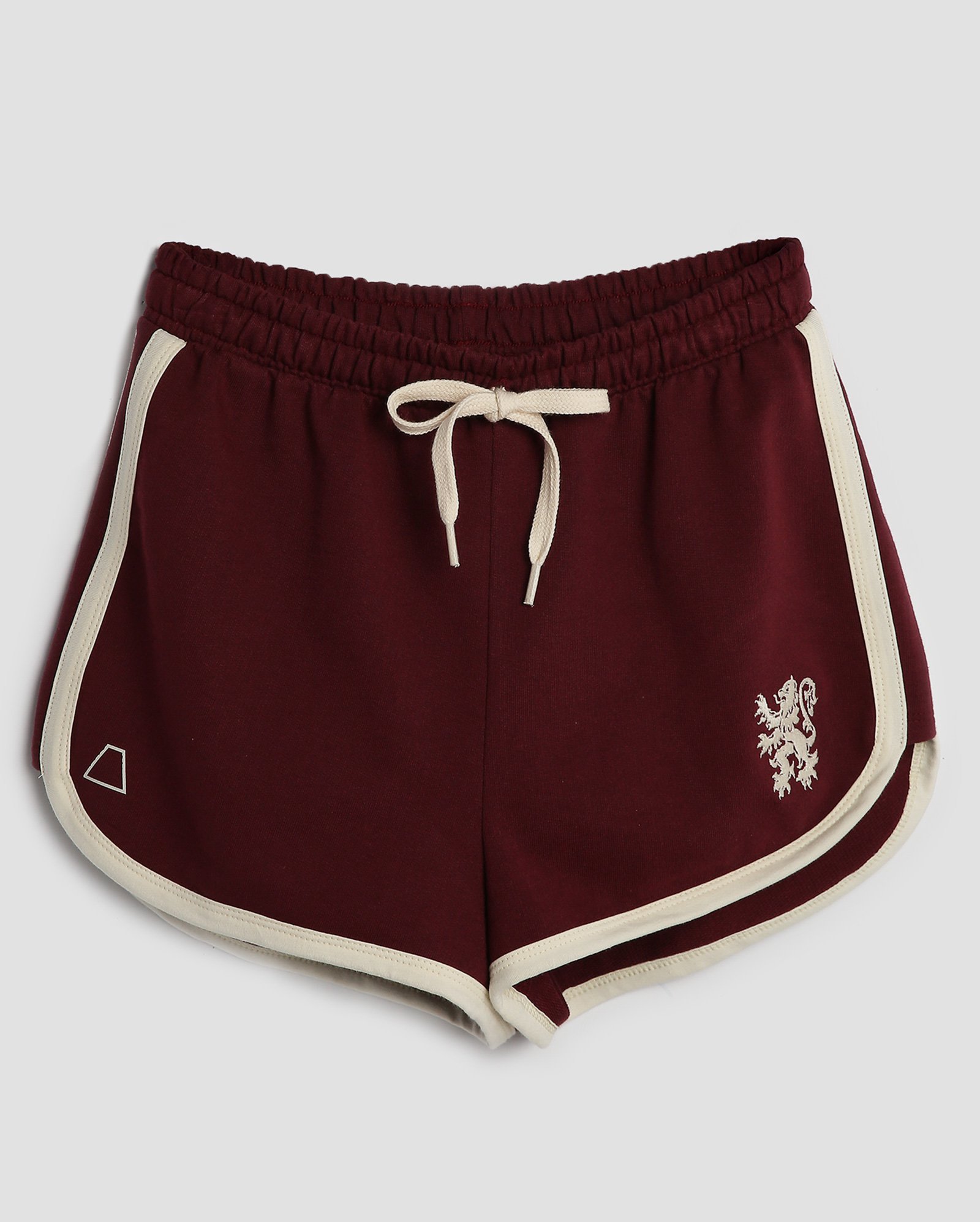 Short de moletom juvenil boxer Casas Harry Potter - Vermelho Escuro | FANLAB