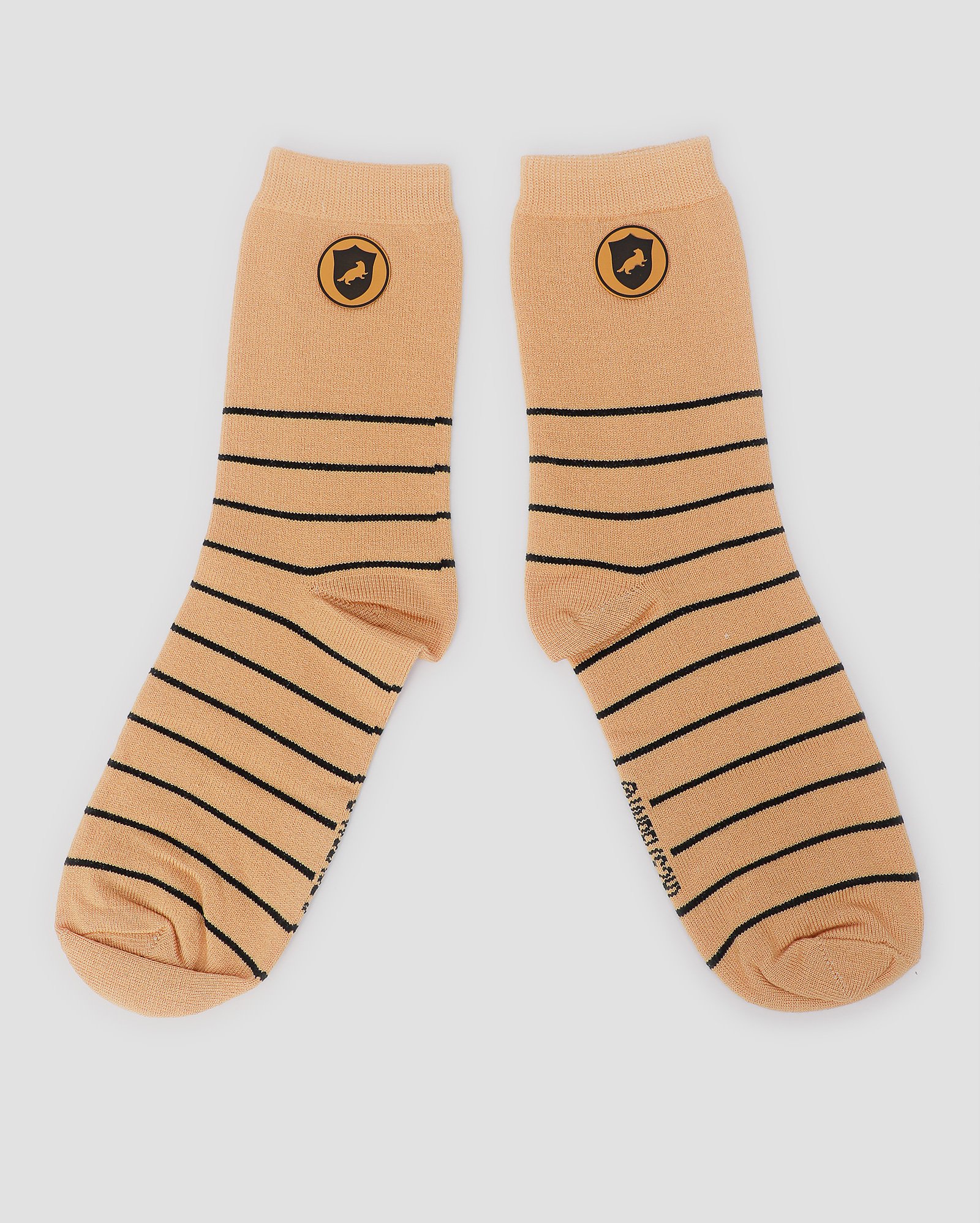Meia masculina Harry Potter Lufa-Lufa marrom | FANLAB