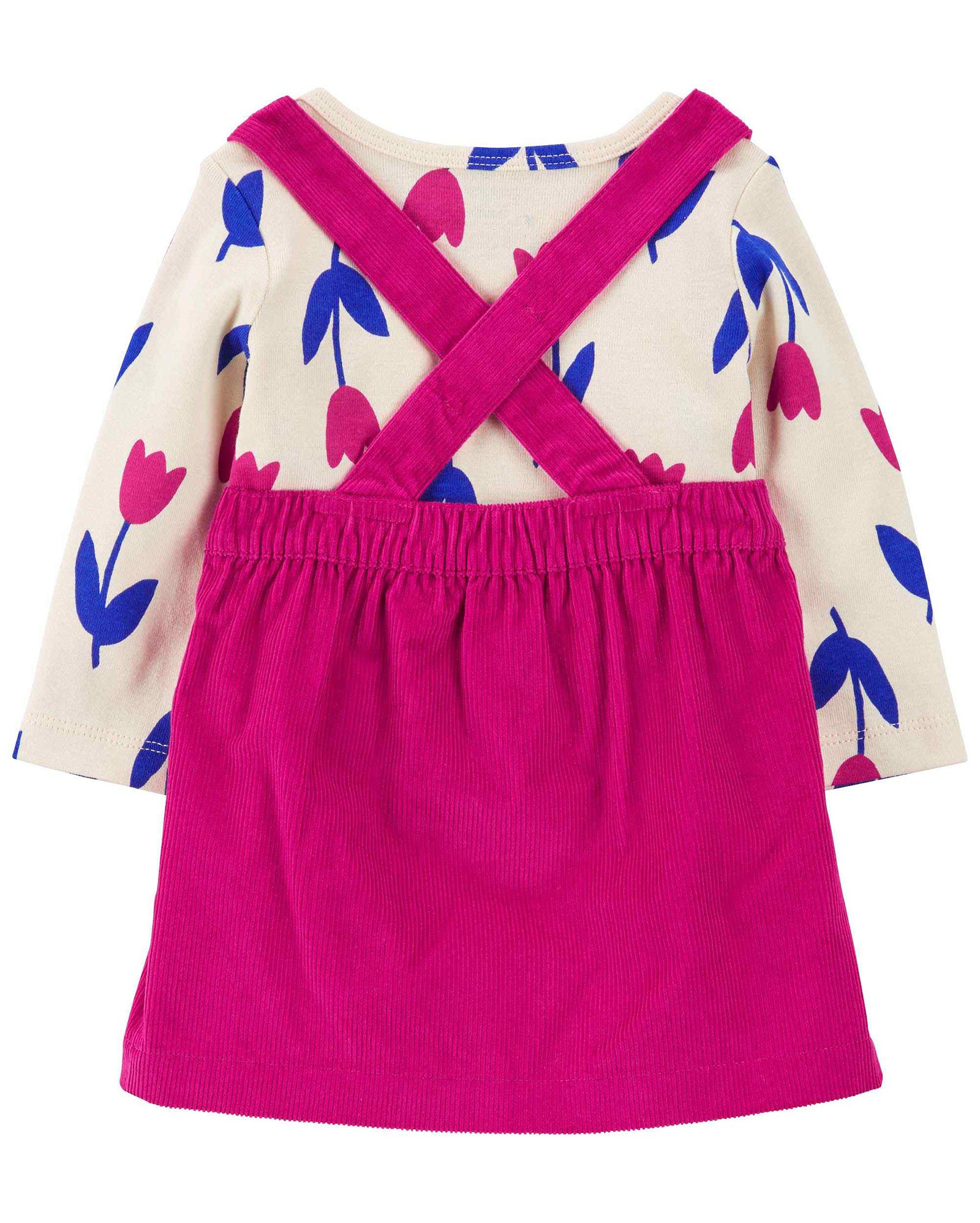 Salopete bebê 2 peças floral com meias multicor | Carter's