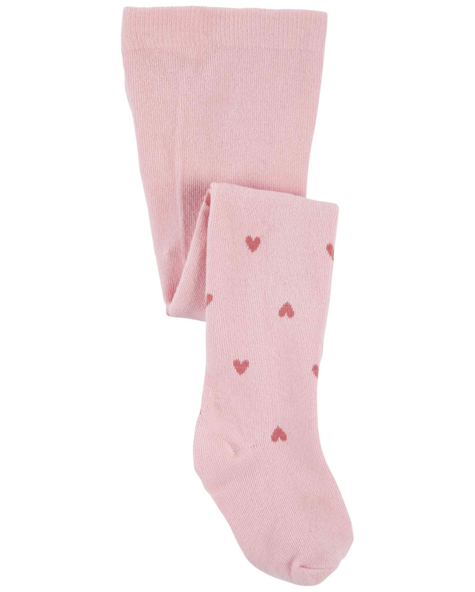 Meia calça bebê de corações rosa | Carter's