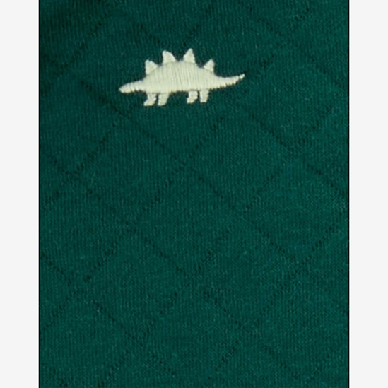 Conjunto longo bebê 3 peças mescla capuz matelado dino multicor | Carter's