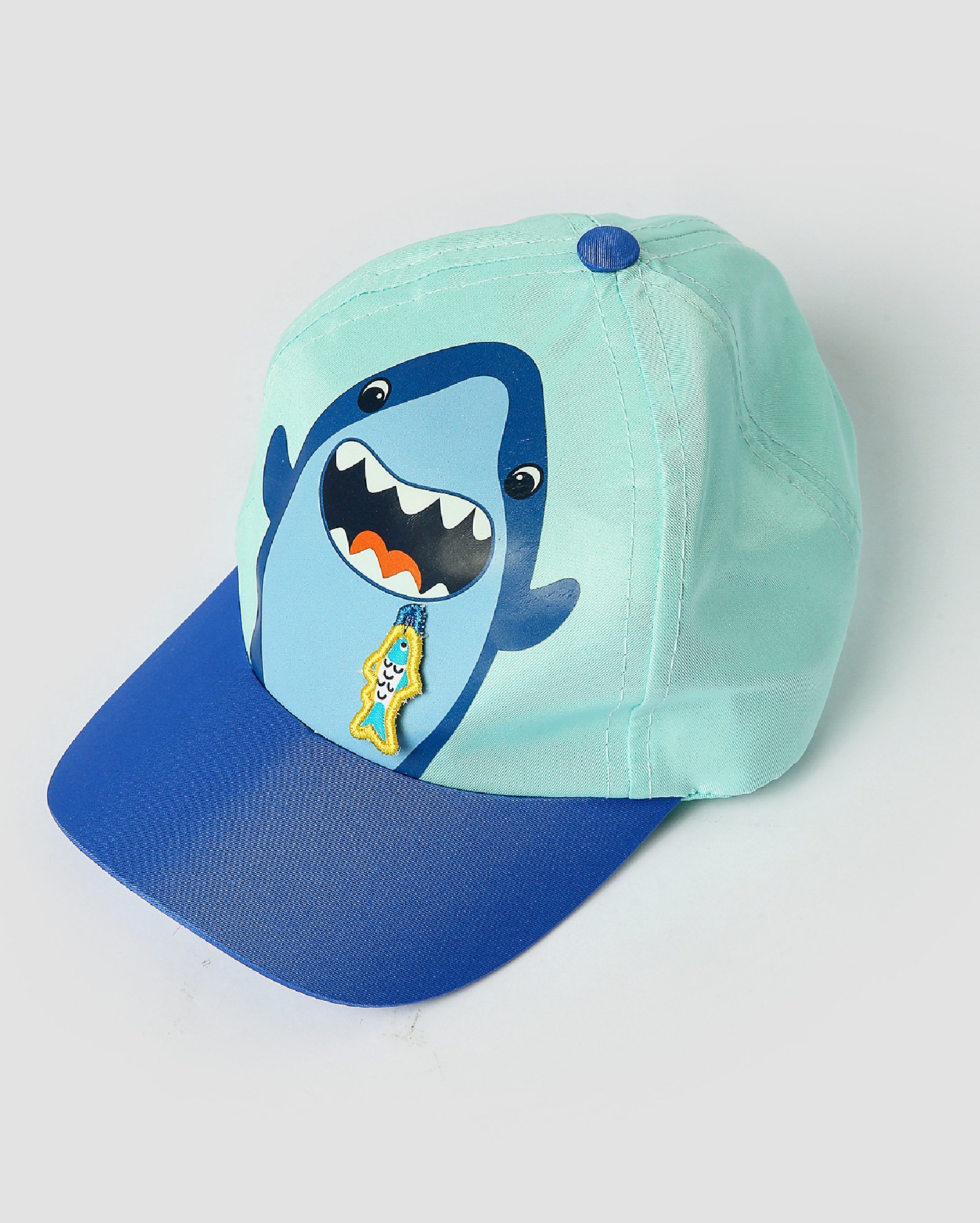 Boné infantil aba curva estampa tubarão azul | Accessori by Riachuelo