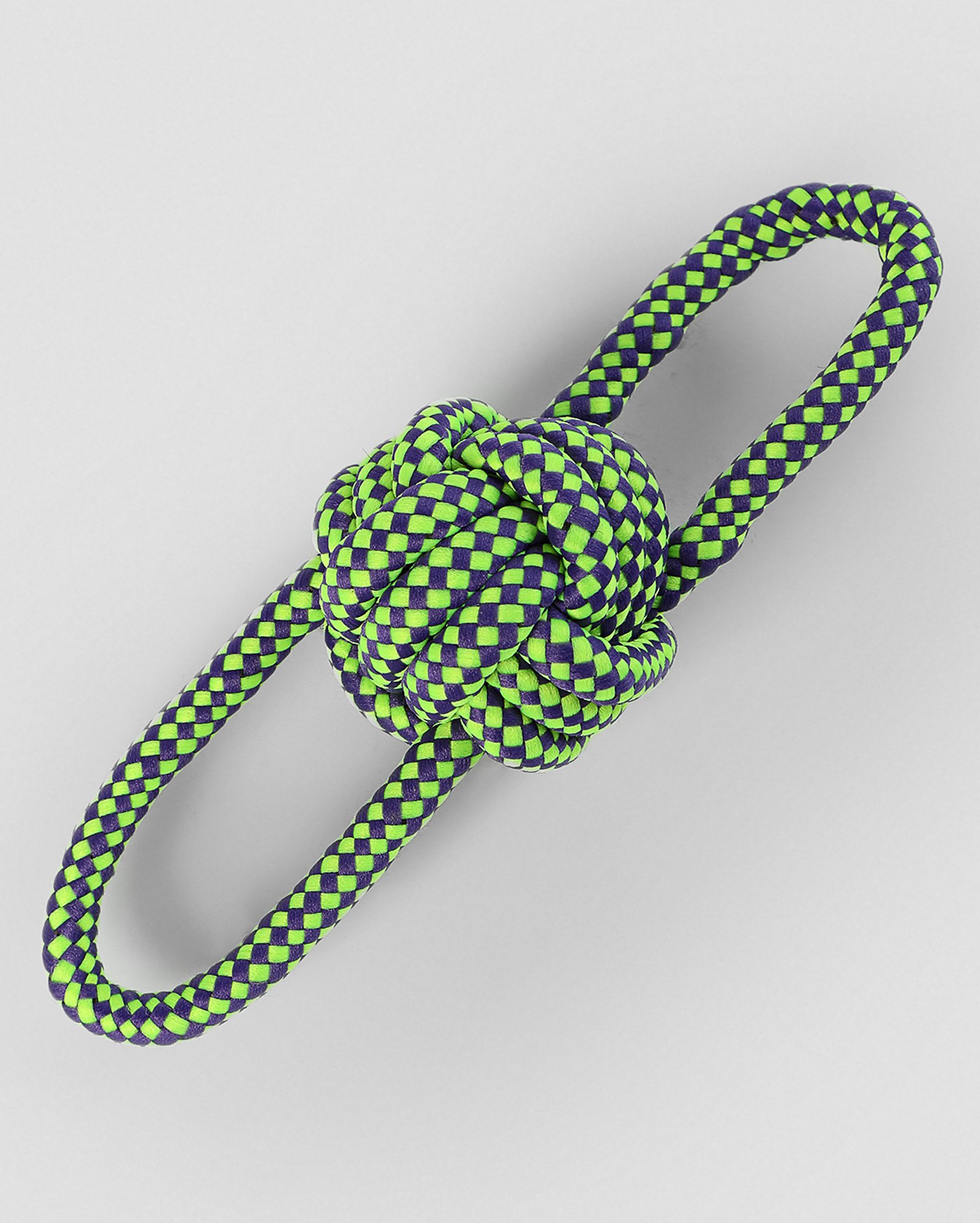 Brinquedo pet bola força em corda verde | Casa Riachuelo