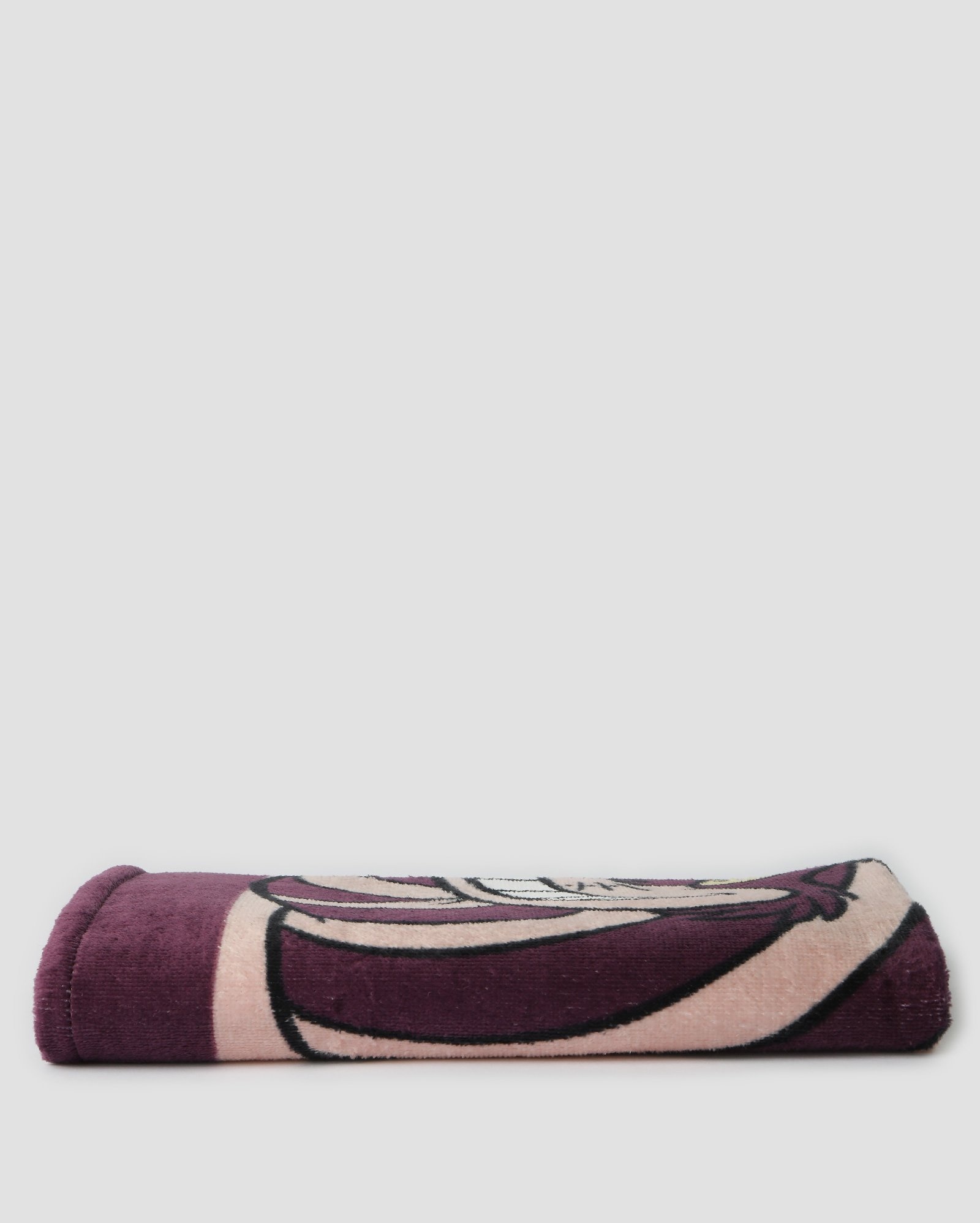 Toalha de banho velour Gato Cheshire multicor | Casa Riachuelo