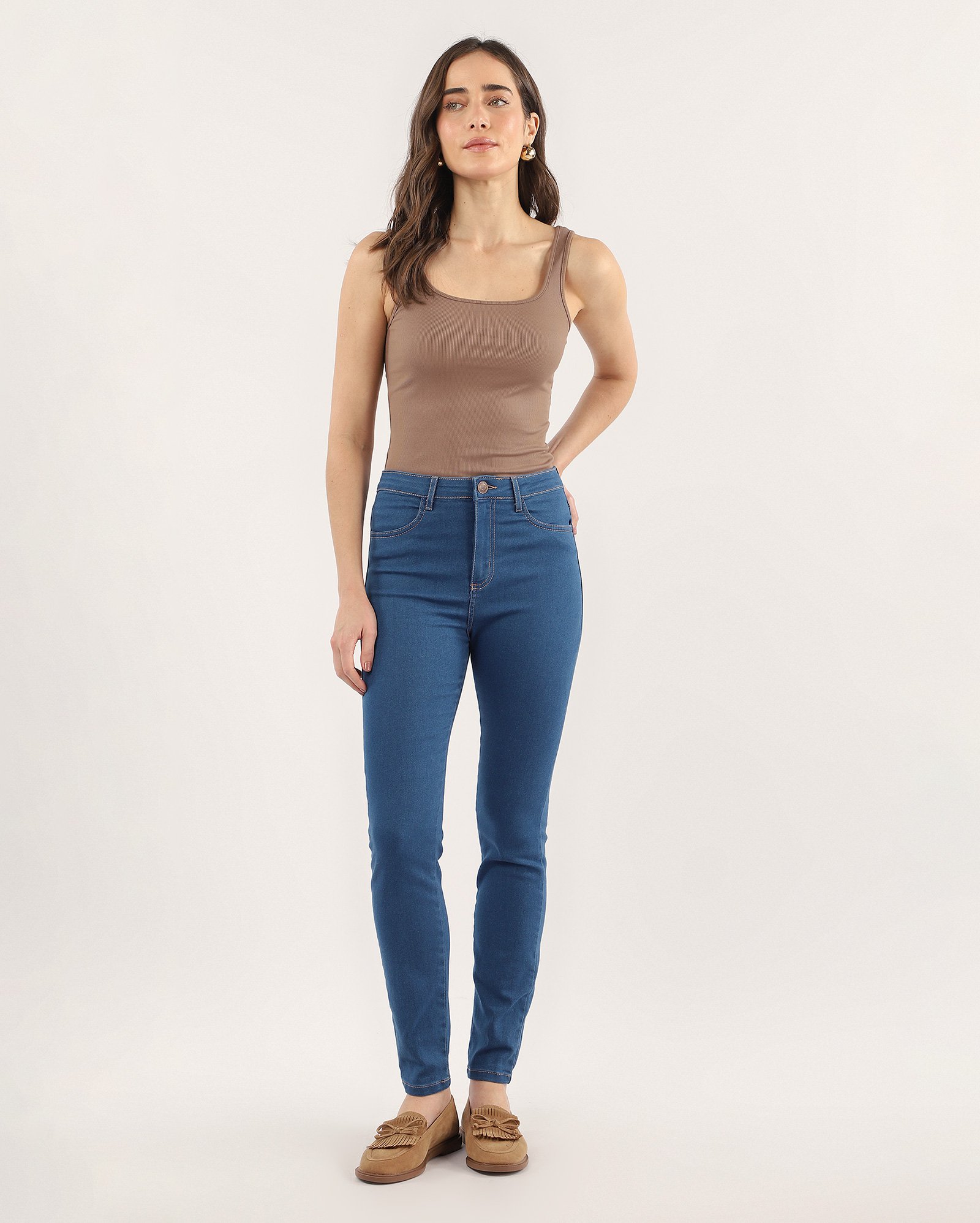 Calça jeans feminina skinny cintura alta | Pool Jeans