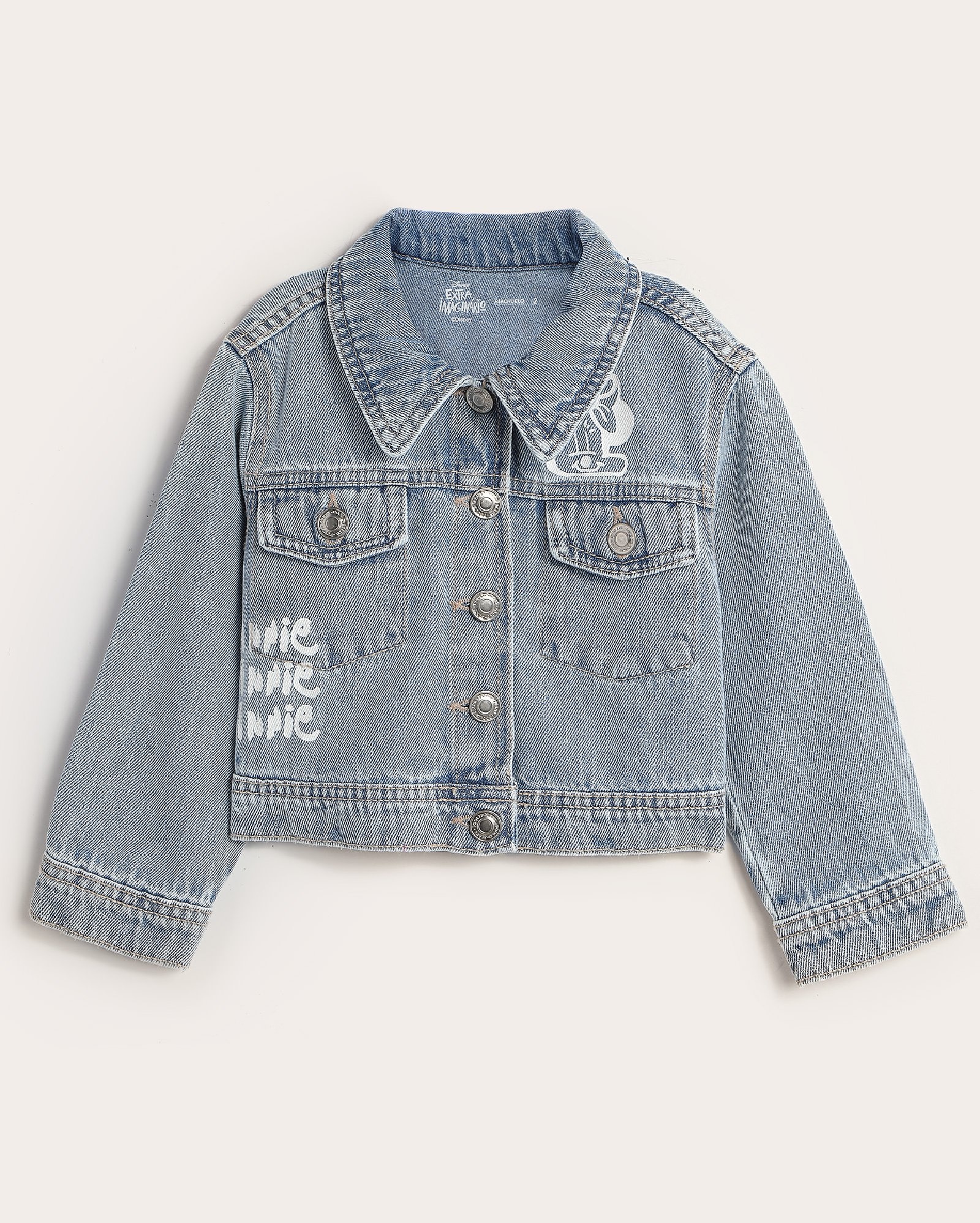 Jaqueta jeans infantil Extraimaginário 2-12A denim claro | Disney