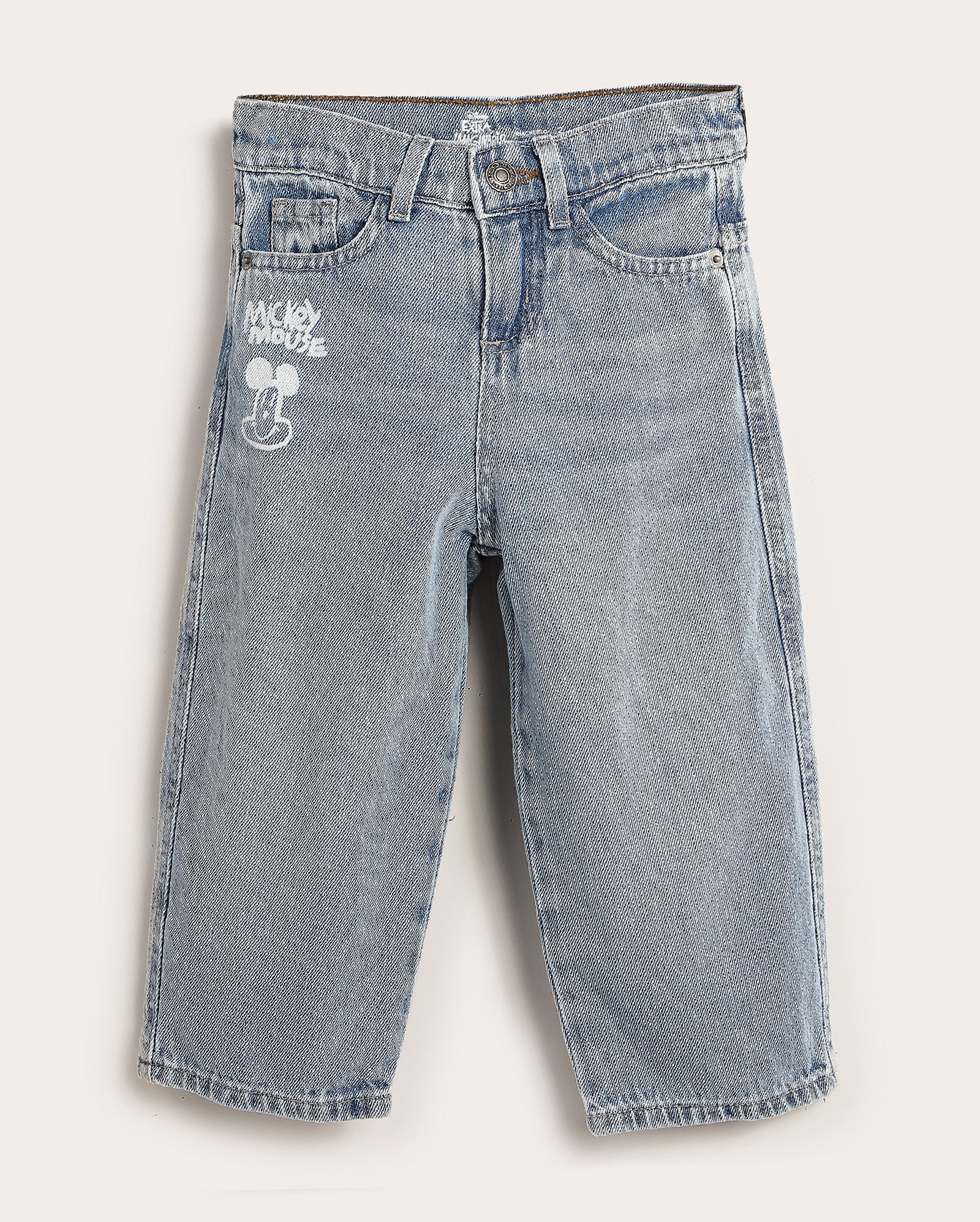 Calça jeans infantil baggy Extraimaginário 2-10A denim claro | Disney