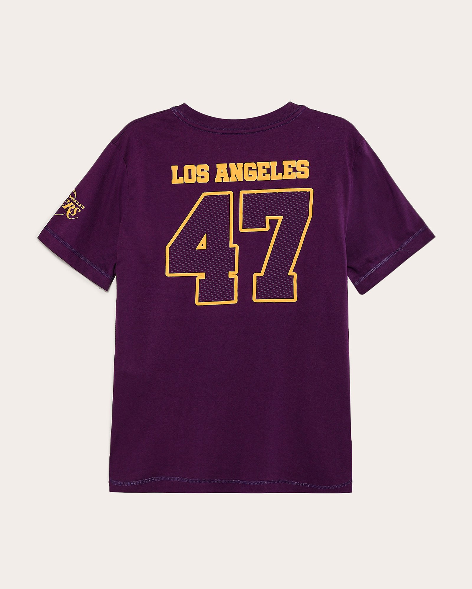 Camiseta juvenil alongada Lakers roxa | NBA