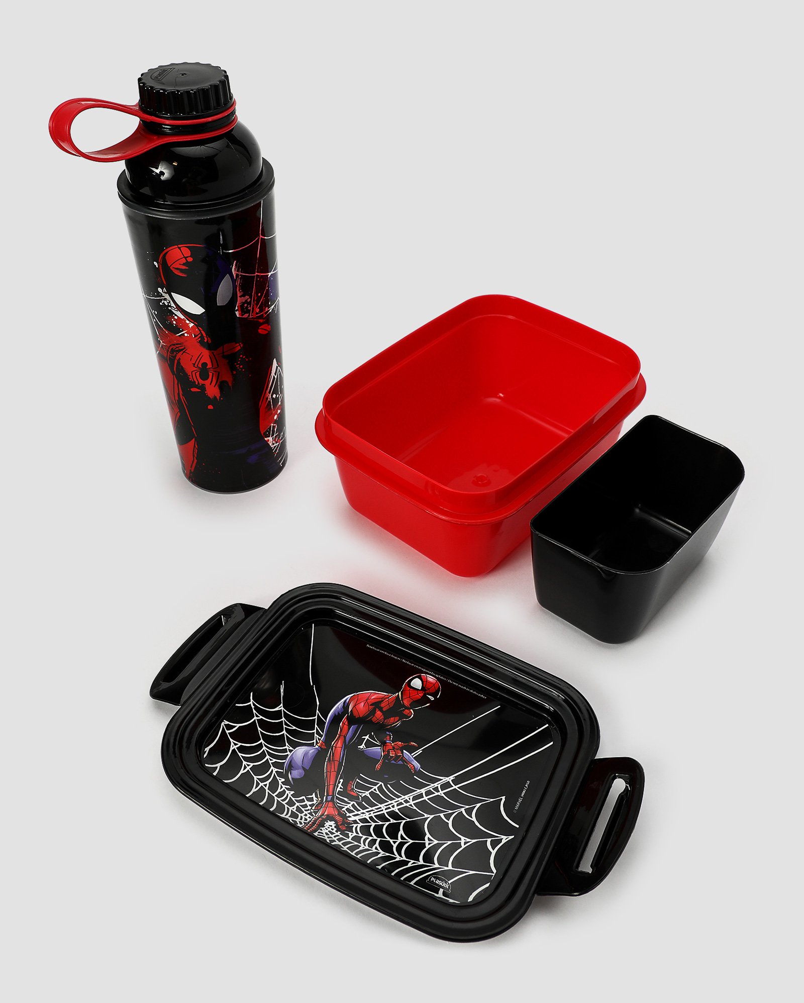Kit garrafa e marmita Homem-Aranha Marvel multicor | Casa Riachuelo