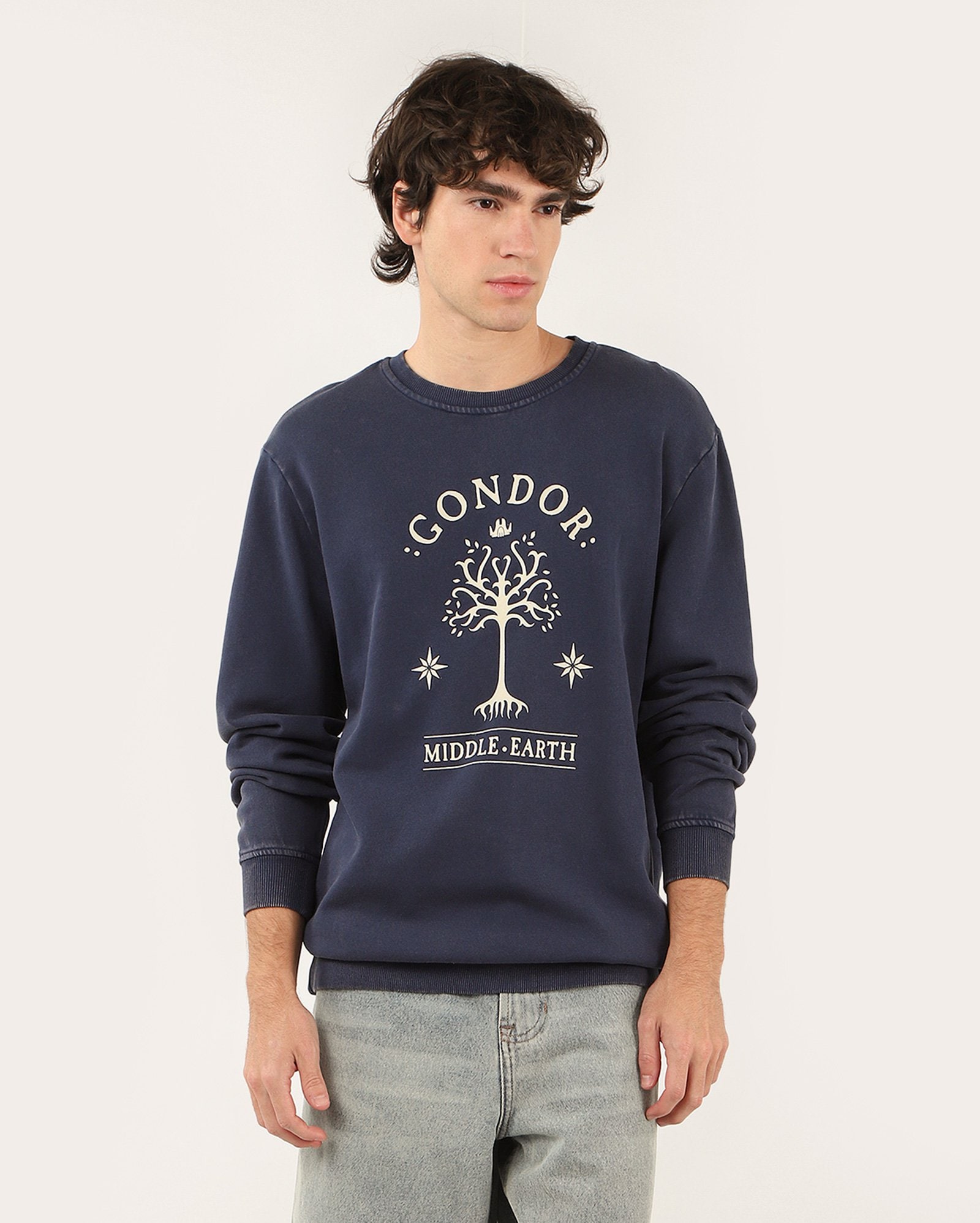 Blusa de moletom O Senhor Dos Anéis azul | FANLAB