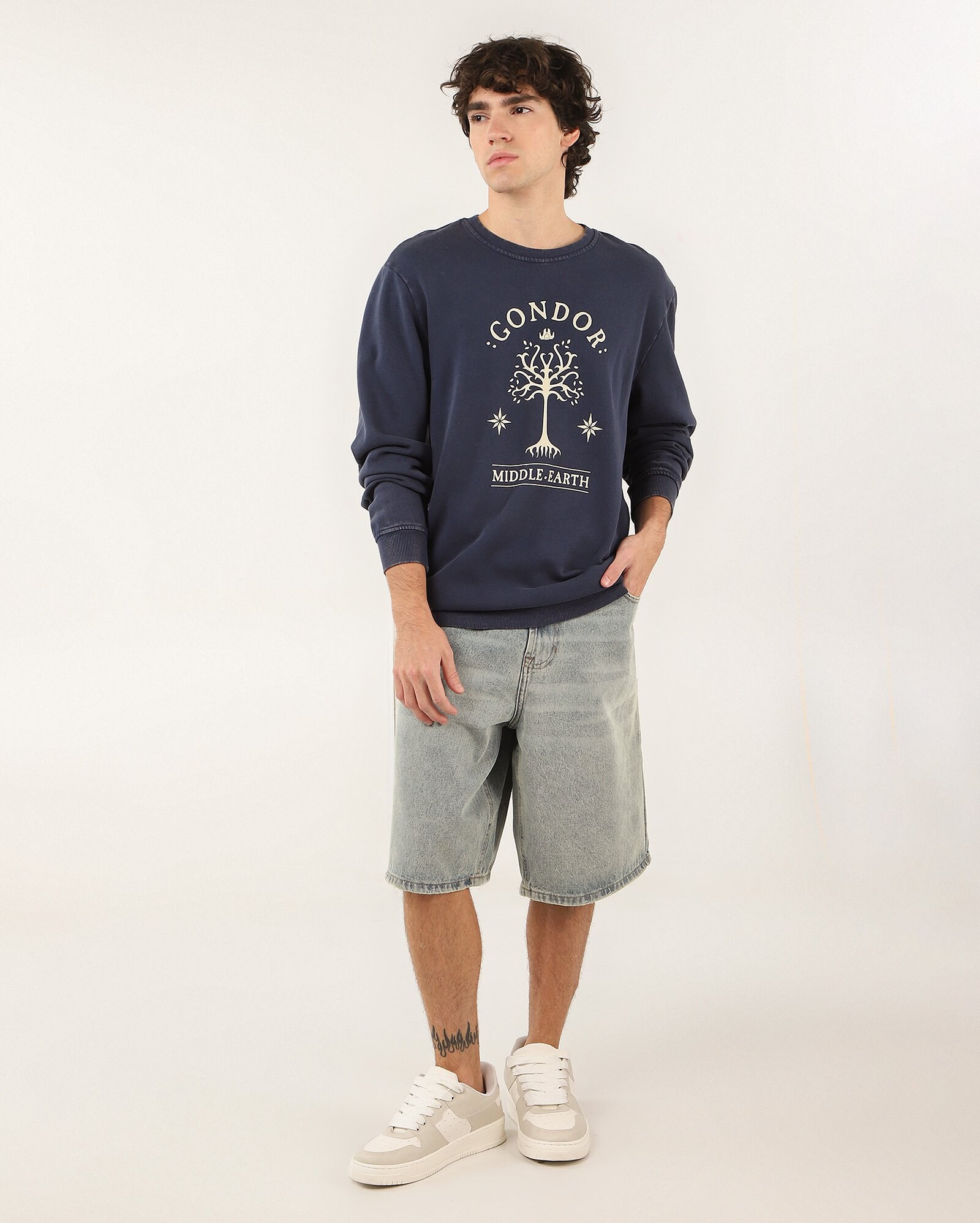 Blusa de moletom O Senhor Dos Anéis azul | FANLAB — foto 2