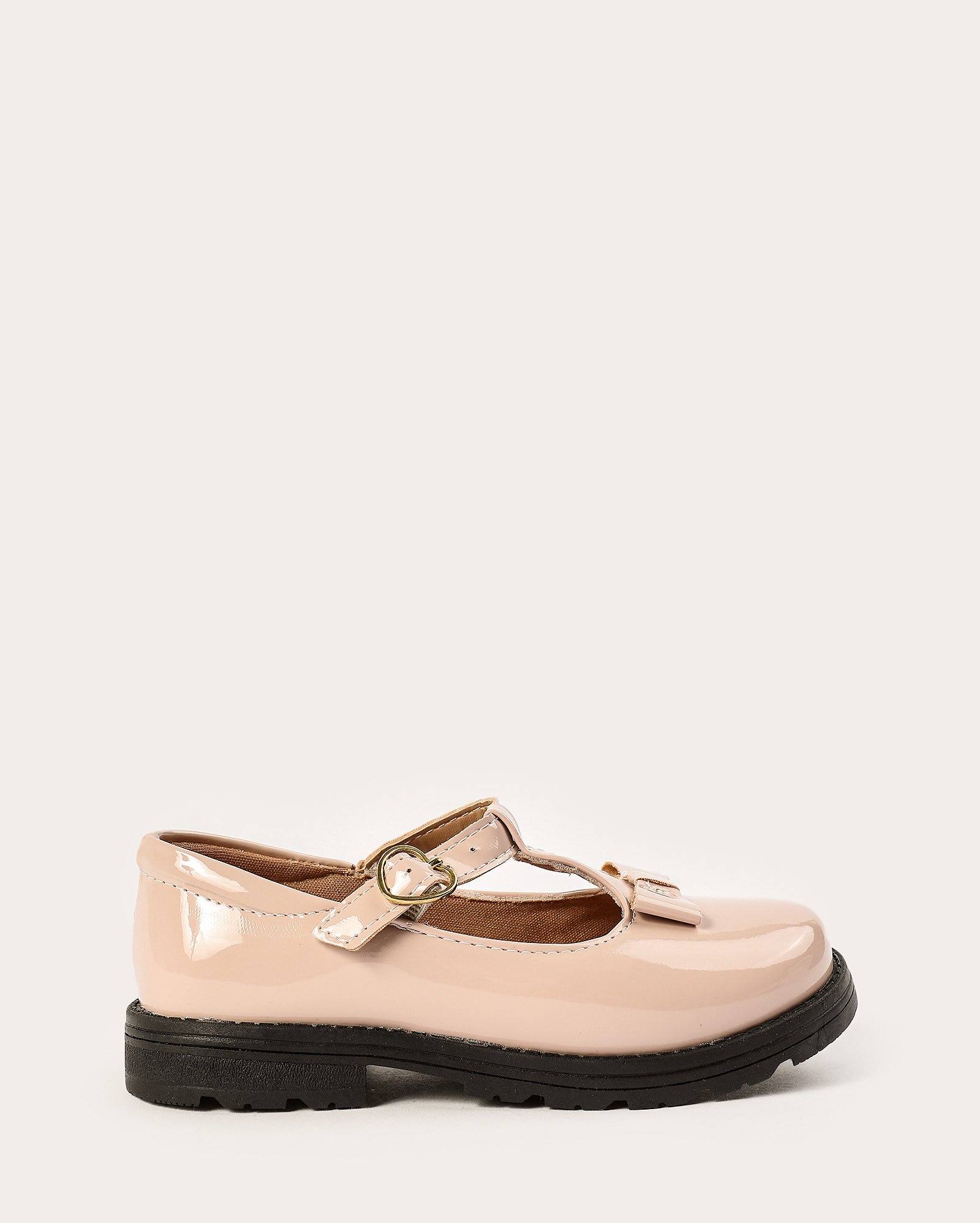 Sapatilha infantil boneca com fivela coração - Rosa | Riachuelo