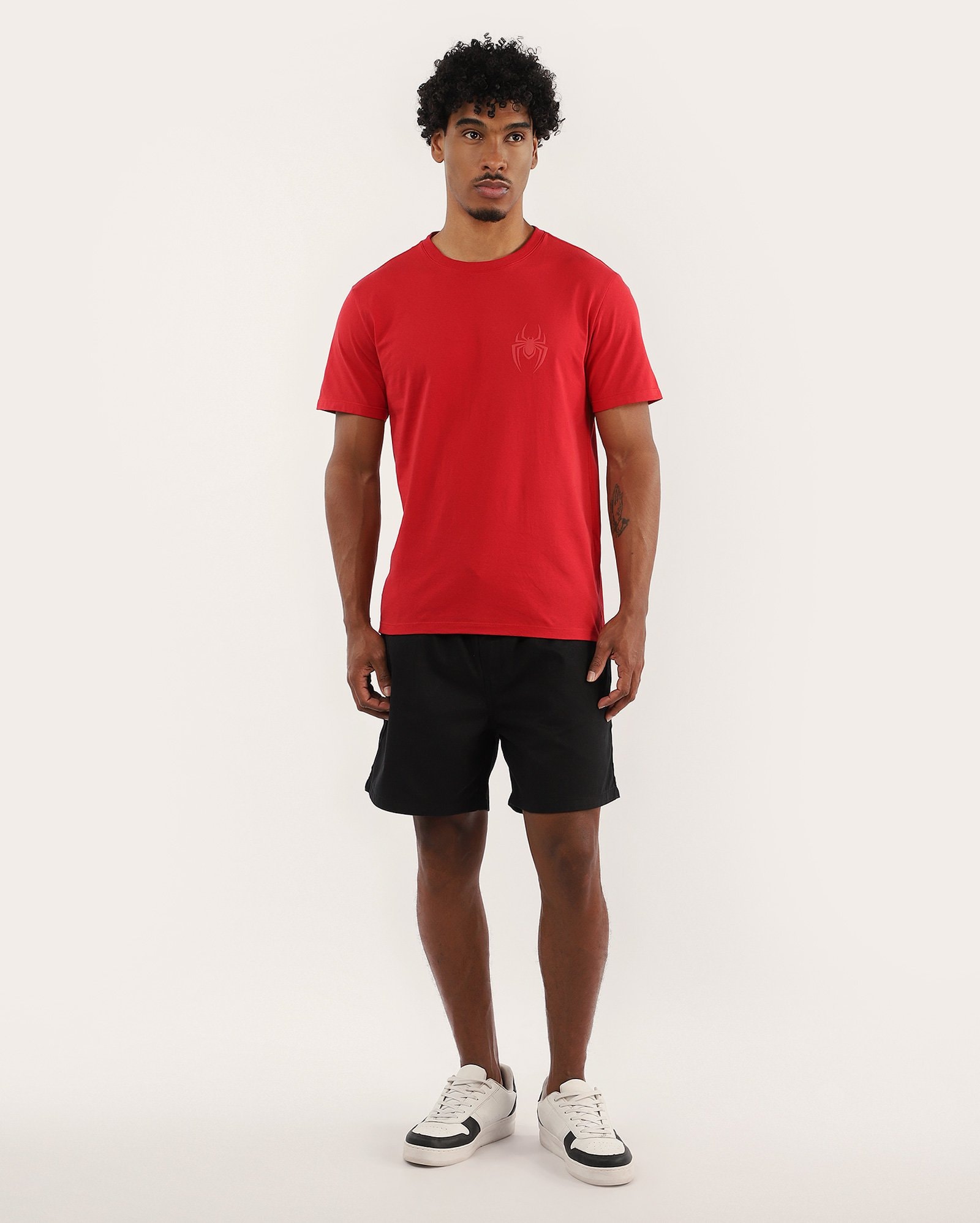 Riachuelo | Camiseta masculina regular Homem-Aranha vermelha | Marvel