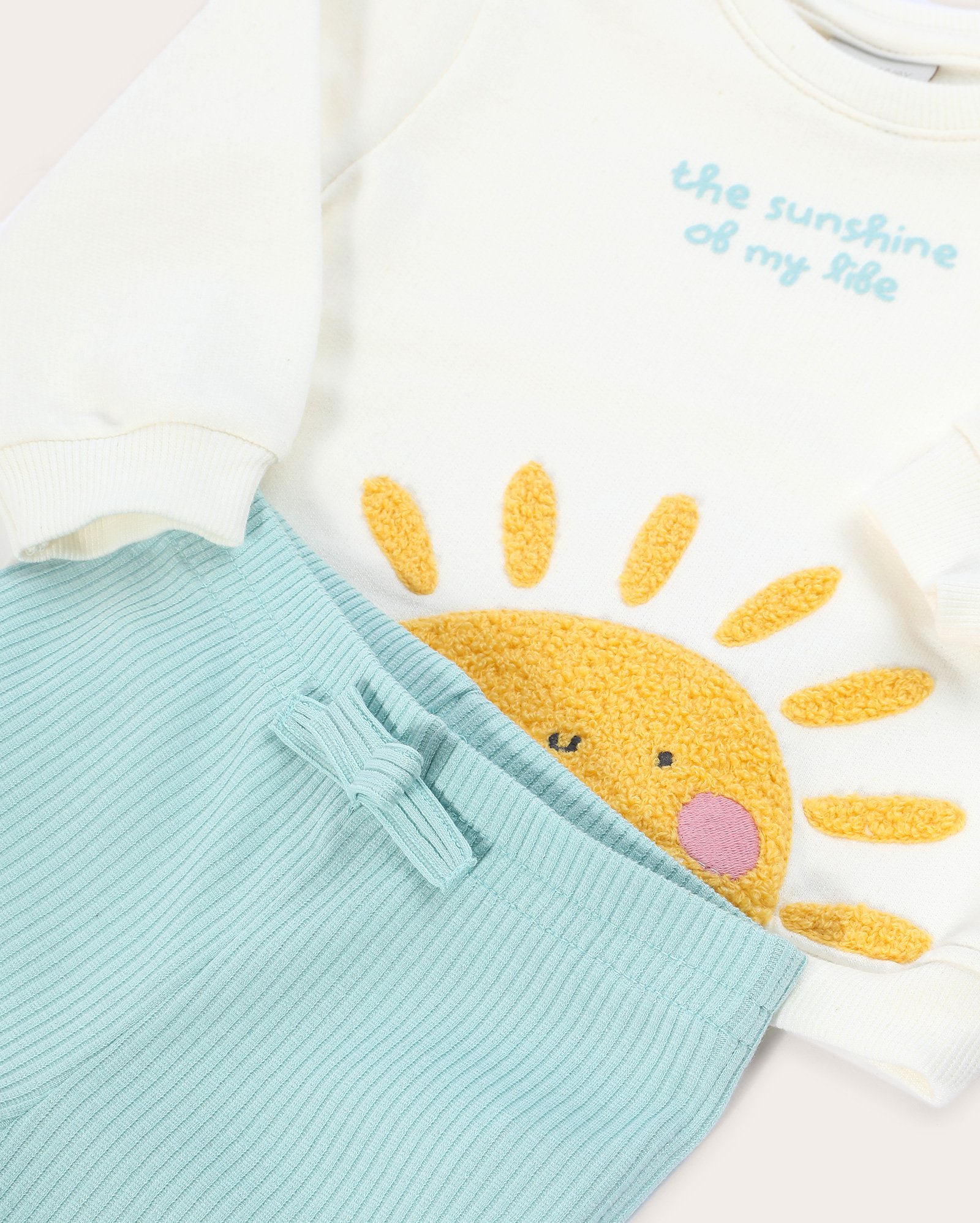 Conjunto longo de bebê 2 peças sunshine multicor | Baby Way