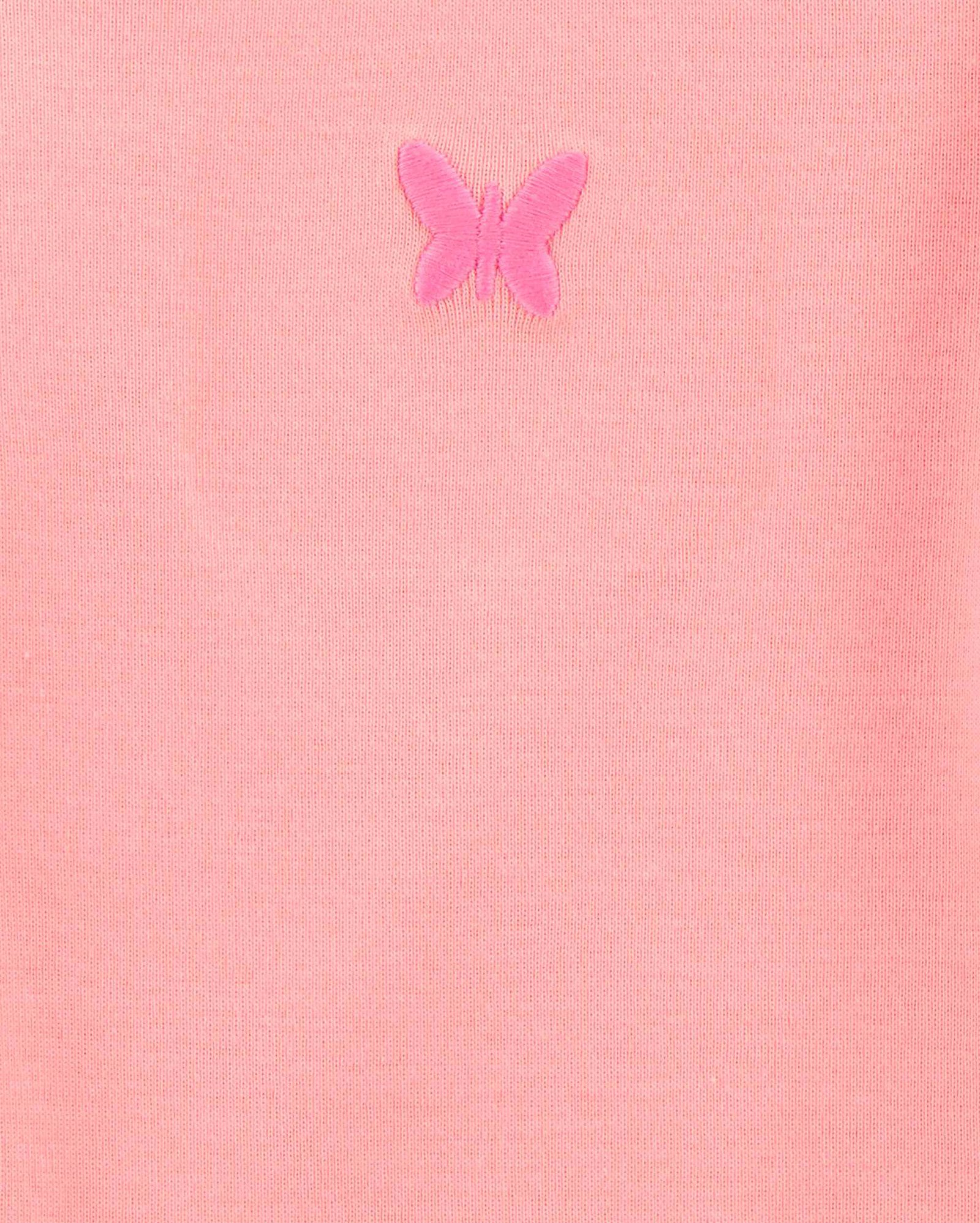 Kit body bebê 4 peças manga longa floral lettering multicor | Carter's