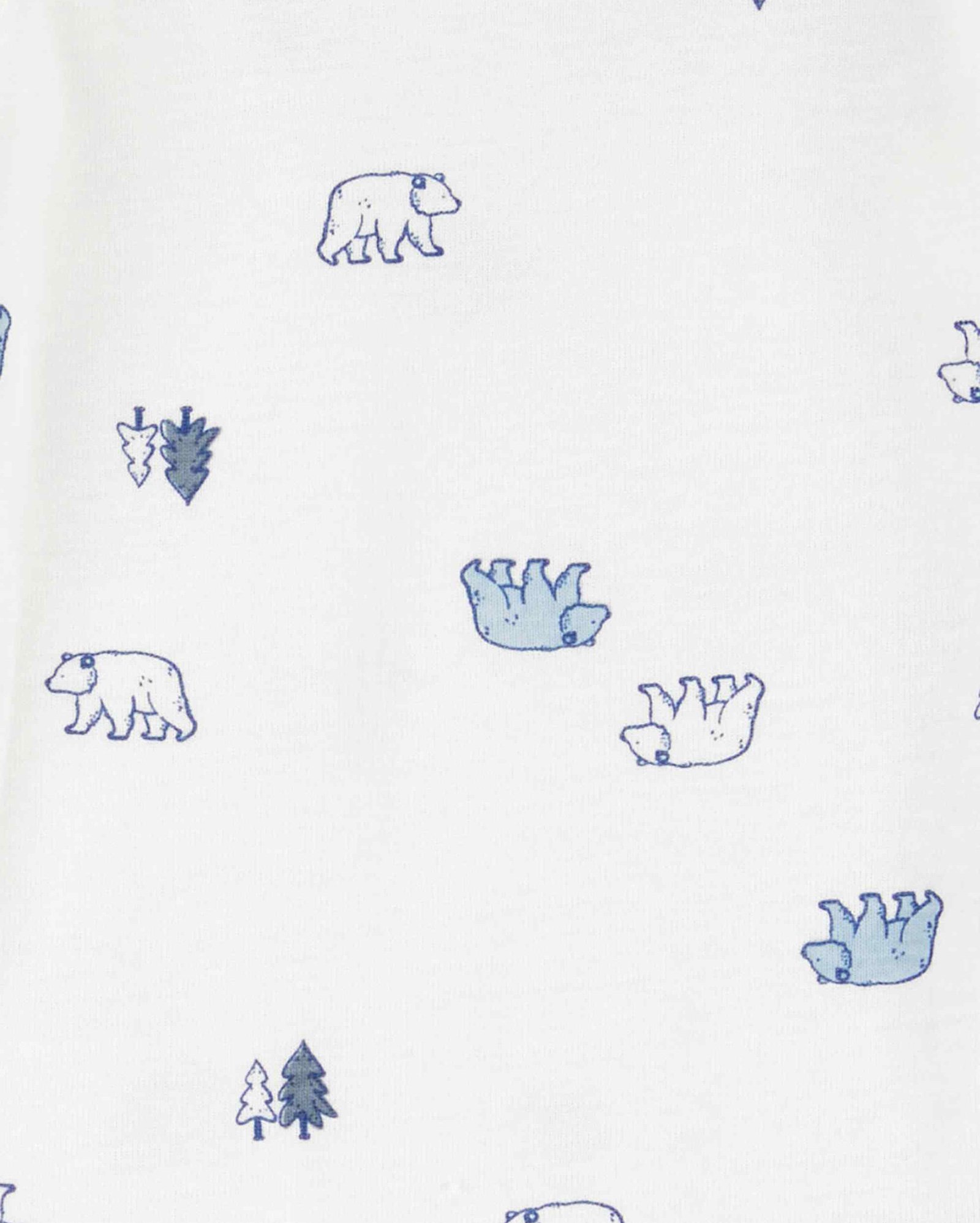 Conjunto longo bebê 3 peças sherpa com capuz ursos multicor | Carter's