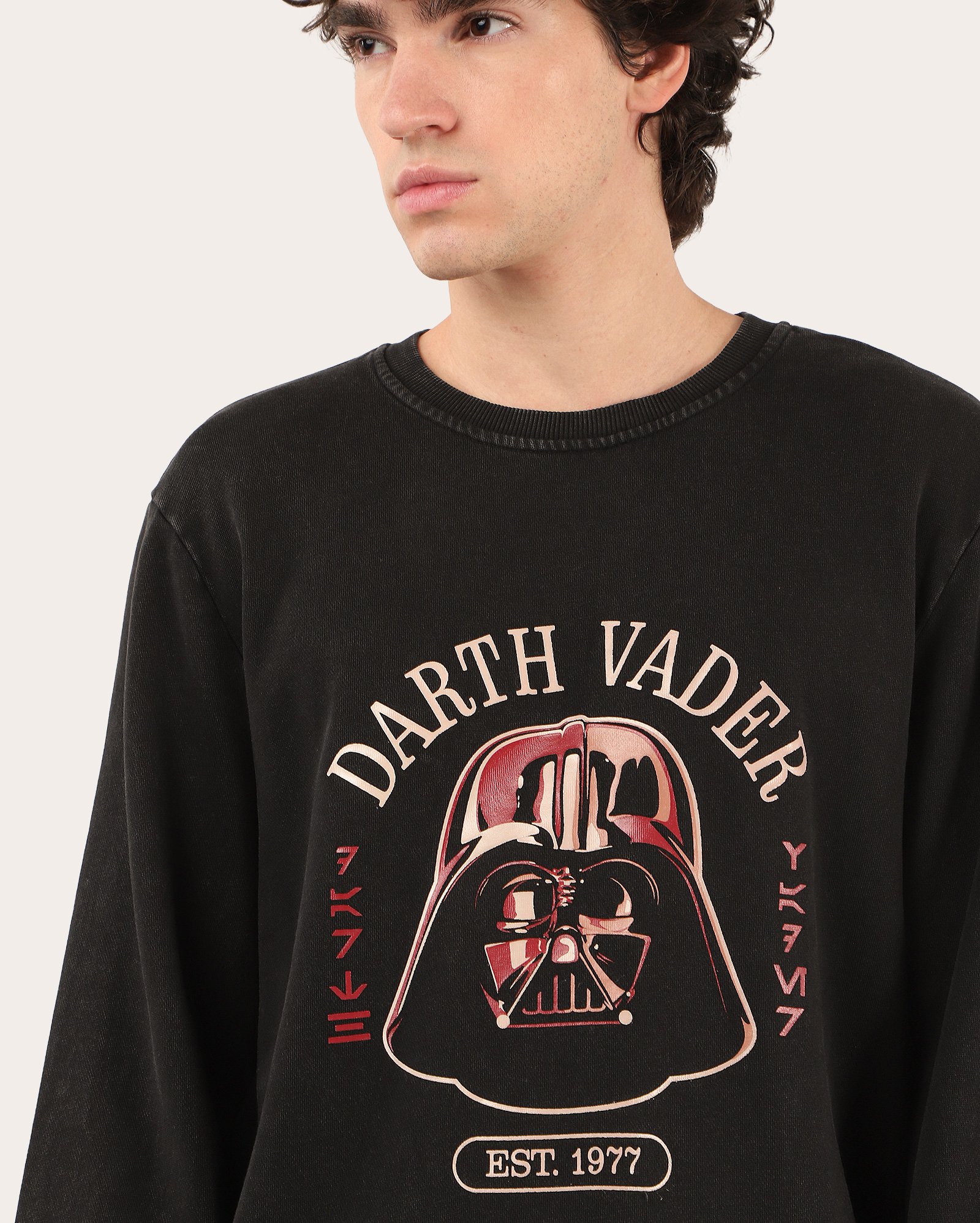 Blusa de moletom Star Wars Darth Vader preta | FANLAB — foto 4