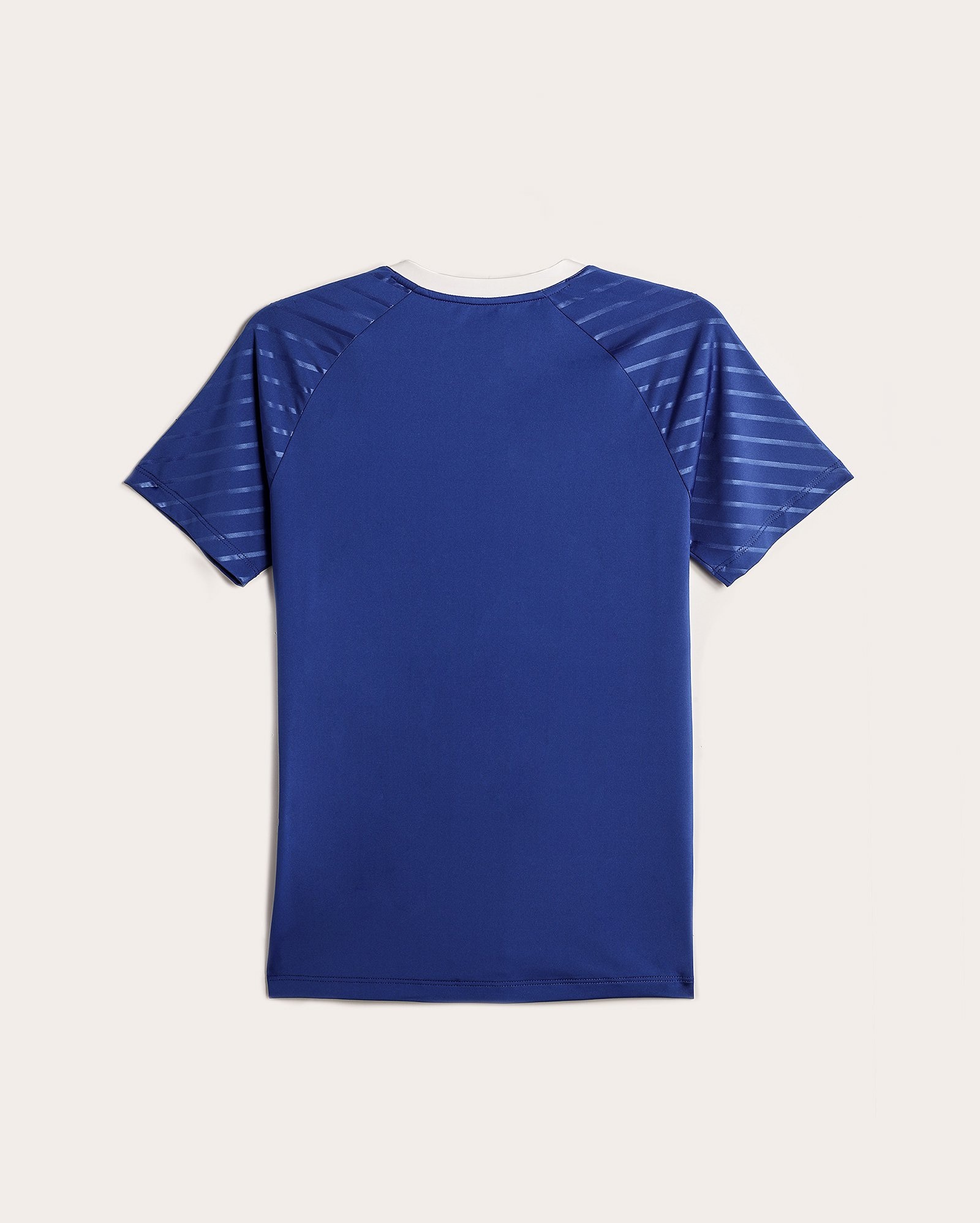 Camiseta juvenil clube Barcelona manga curta azul