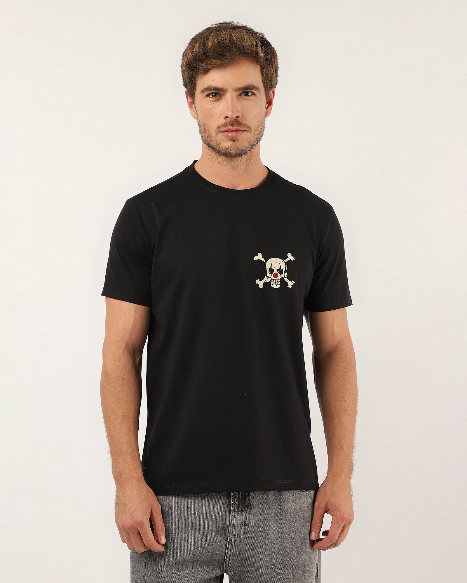 Camiseta Masculina Buggy the Clown - preta | FANLAB