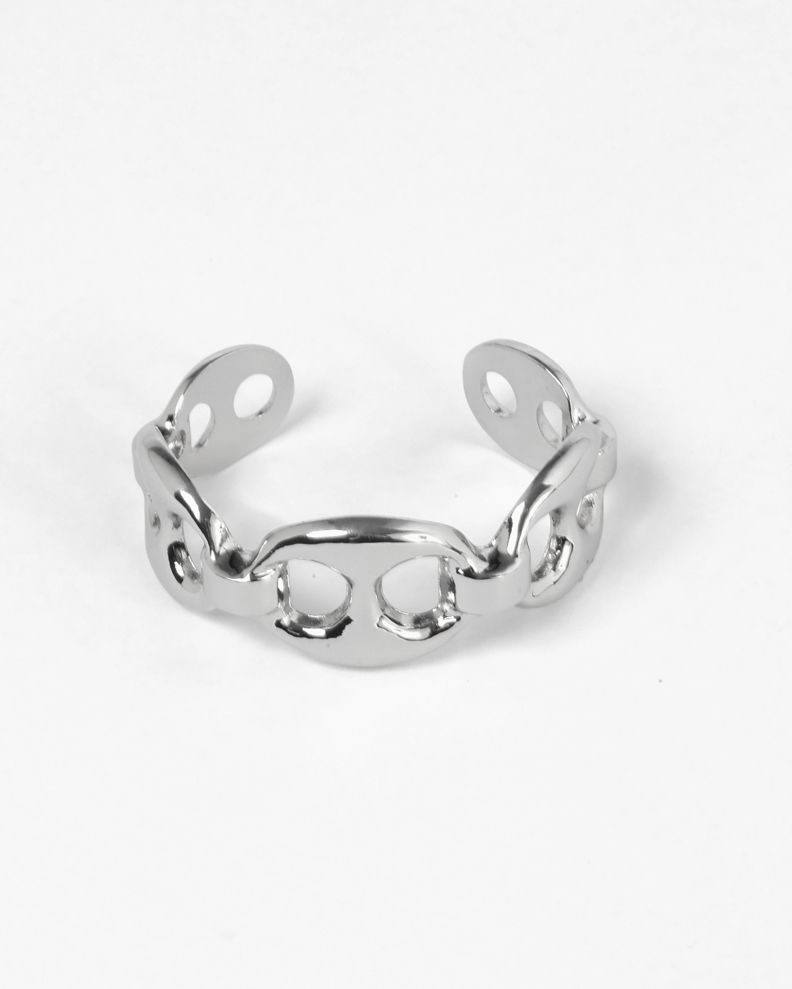 Pulseira feminina bracelete médio corrente prata | Accessori by Riachuelo