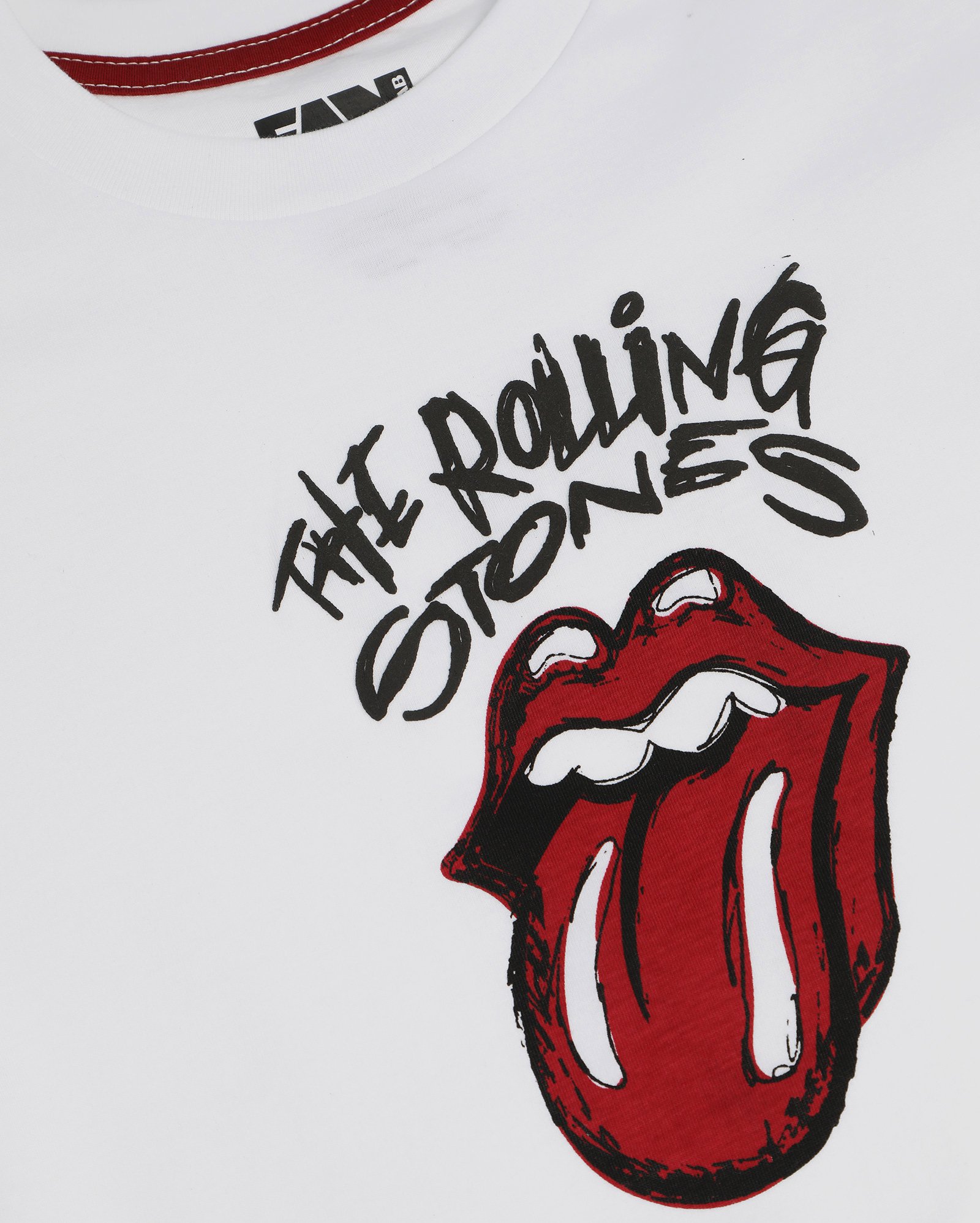 Camiseta infantil The Rolling Stones 2-14A branca | FANLAB — foto 3