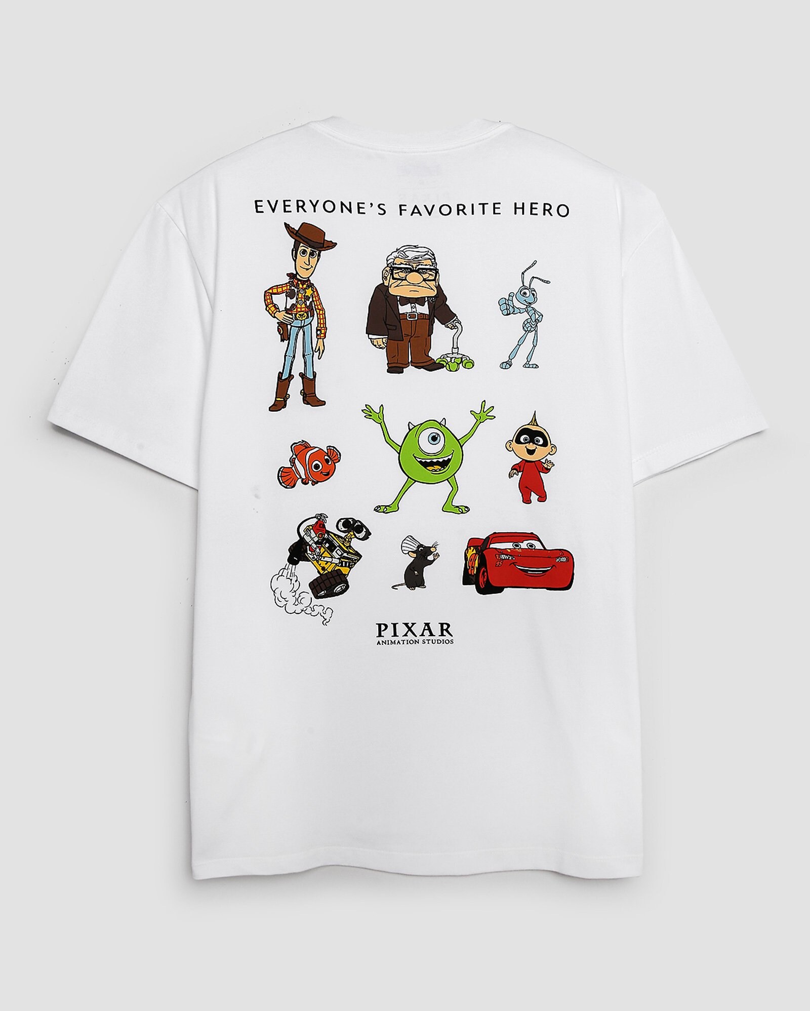 Riachuelo | Camiseta masculina regular Pixar branca | FANLAB