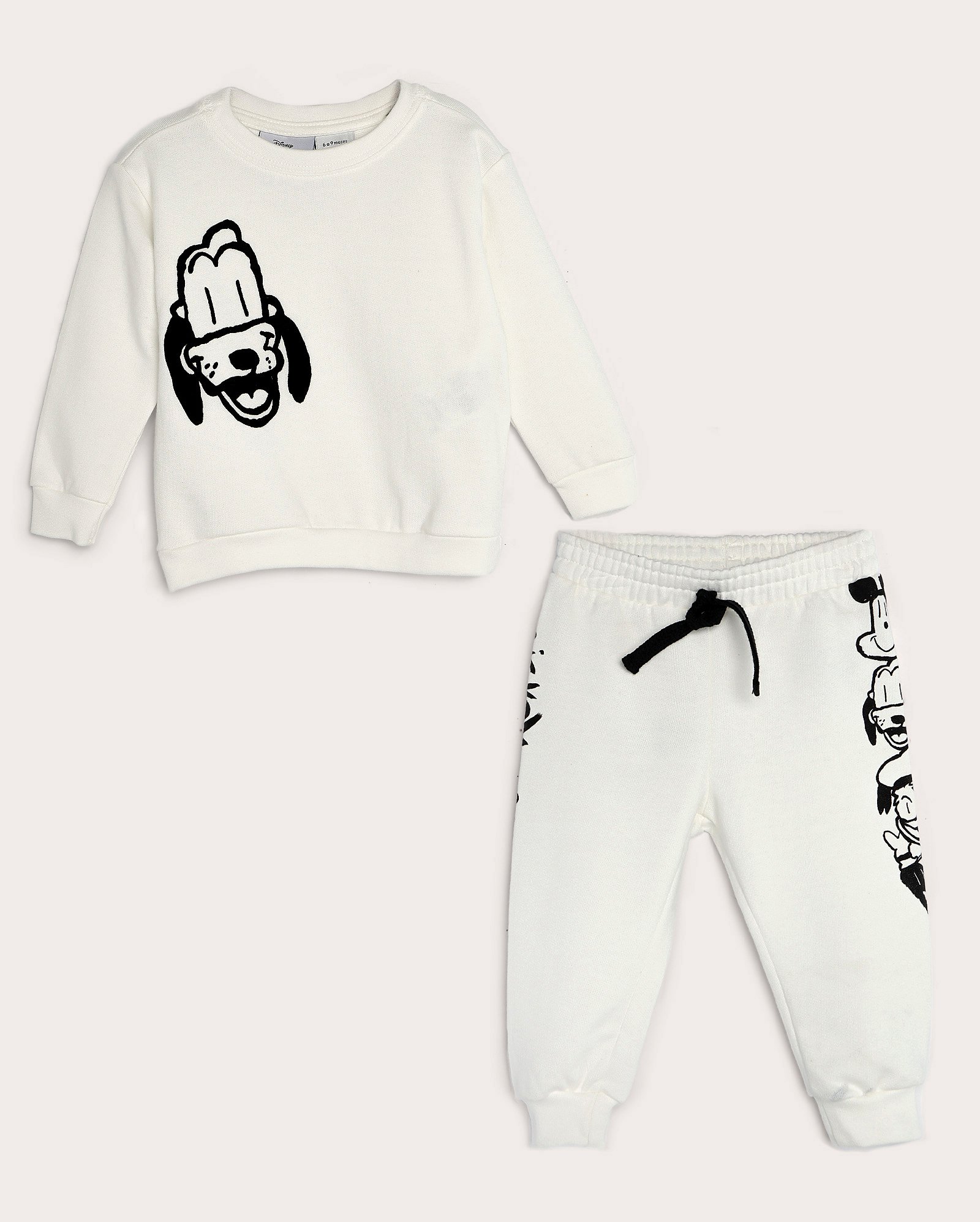 Conjunto longo de moletom bebê 2 peças Extraimaginário branco | Disney